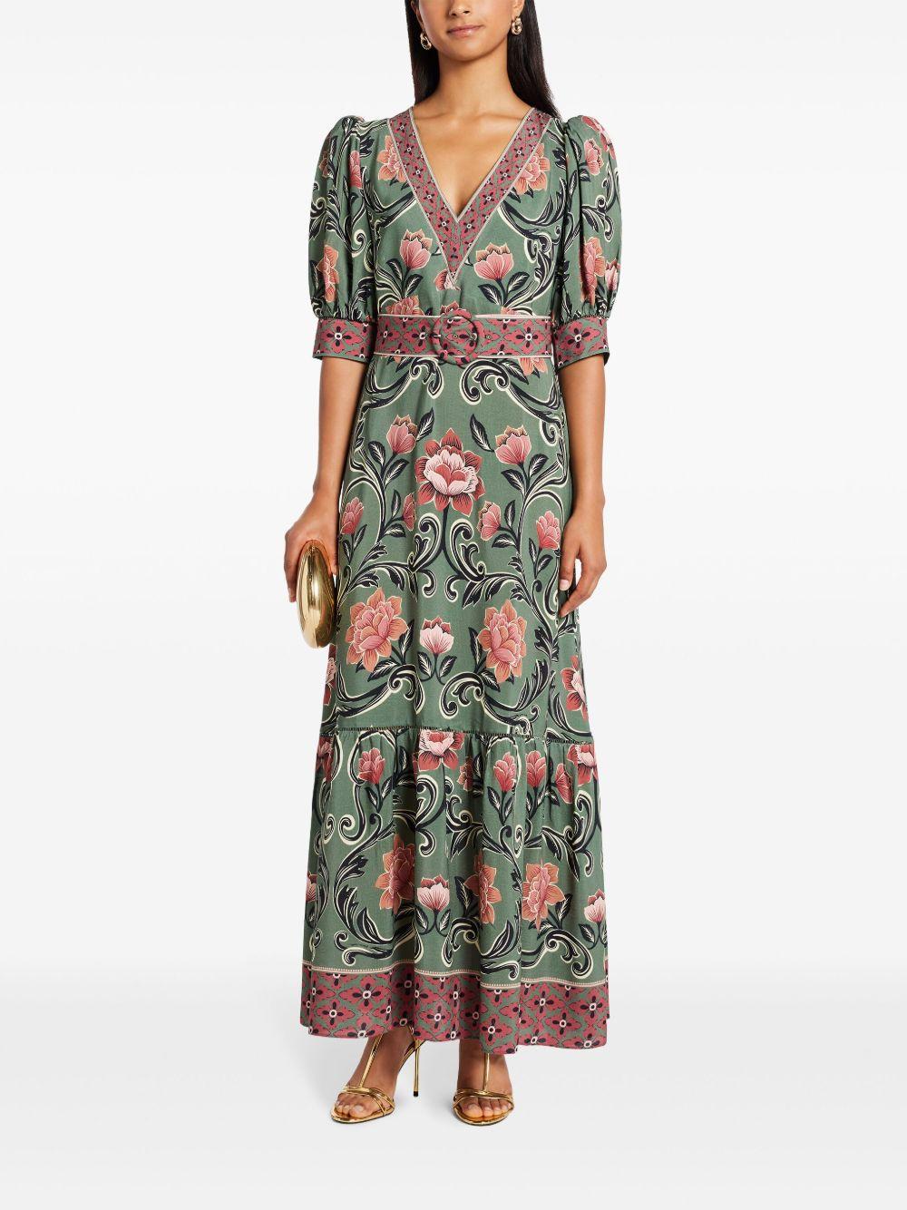 floral-print maxi dress Product Image