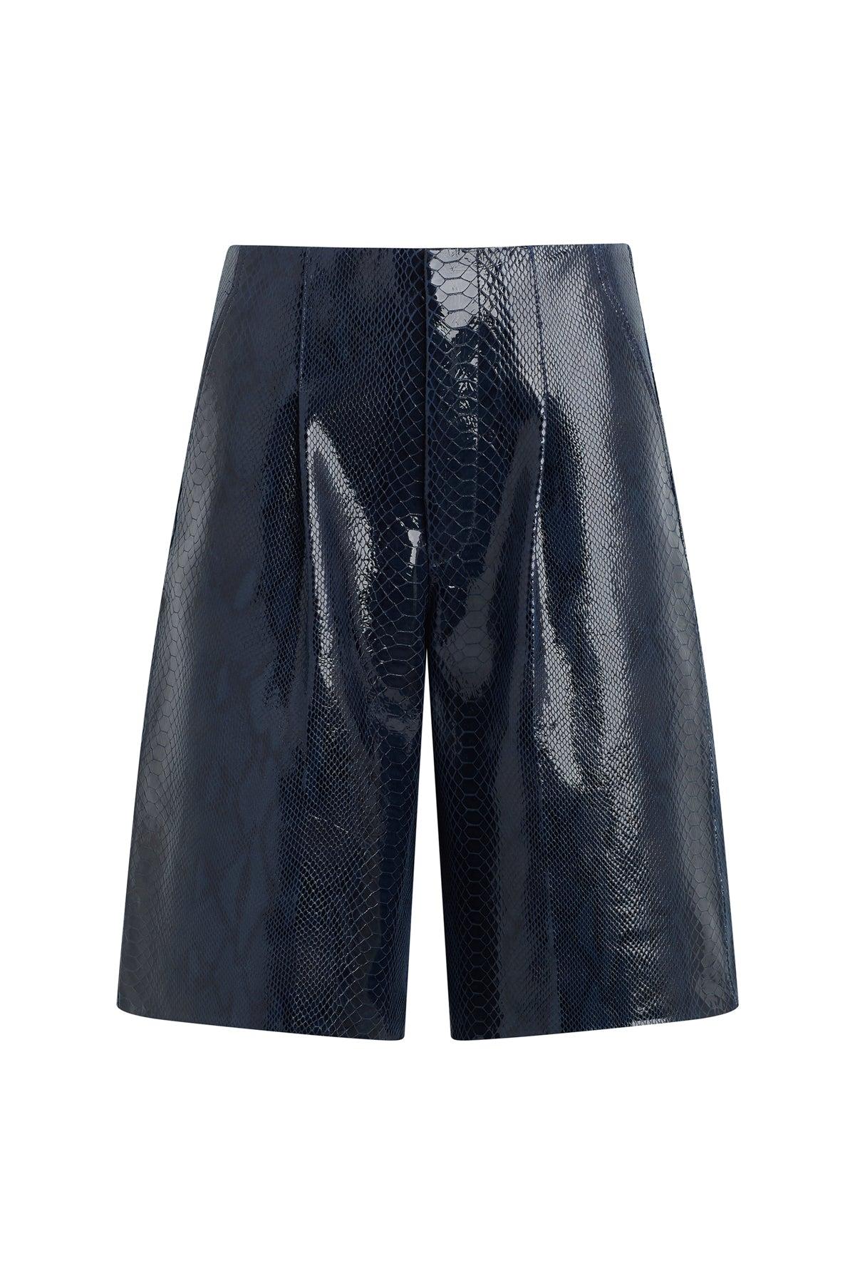 Cherie Cobra Leather Short Female Product Image