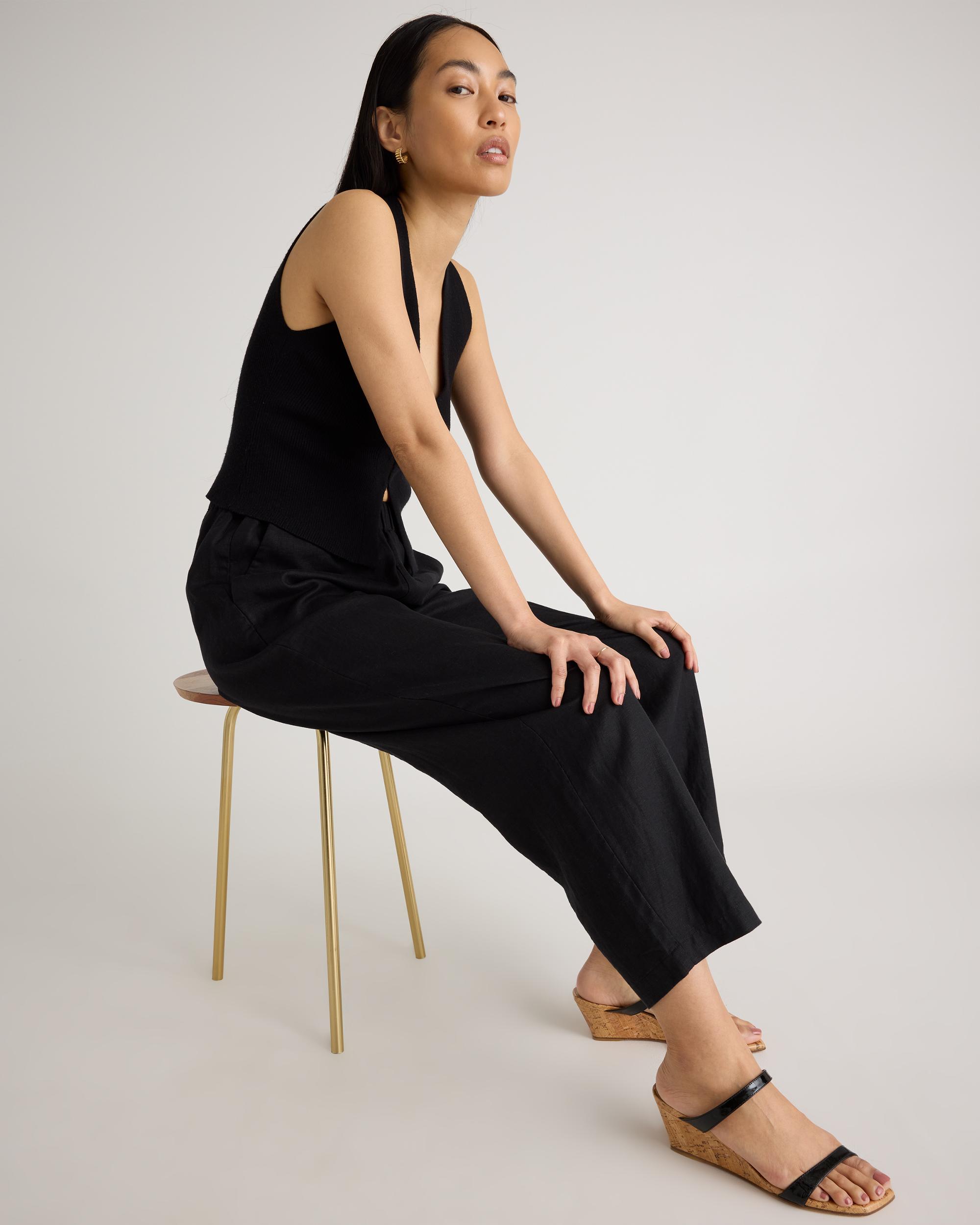 Quince | Women's 100% European Linen Pants Size XS Product Image