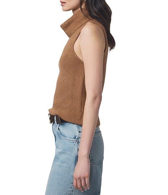 Splendid X Cella Jane Blog Boucle Knit Turtleneck Sleeveless Tank Top Product Image