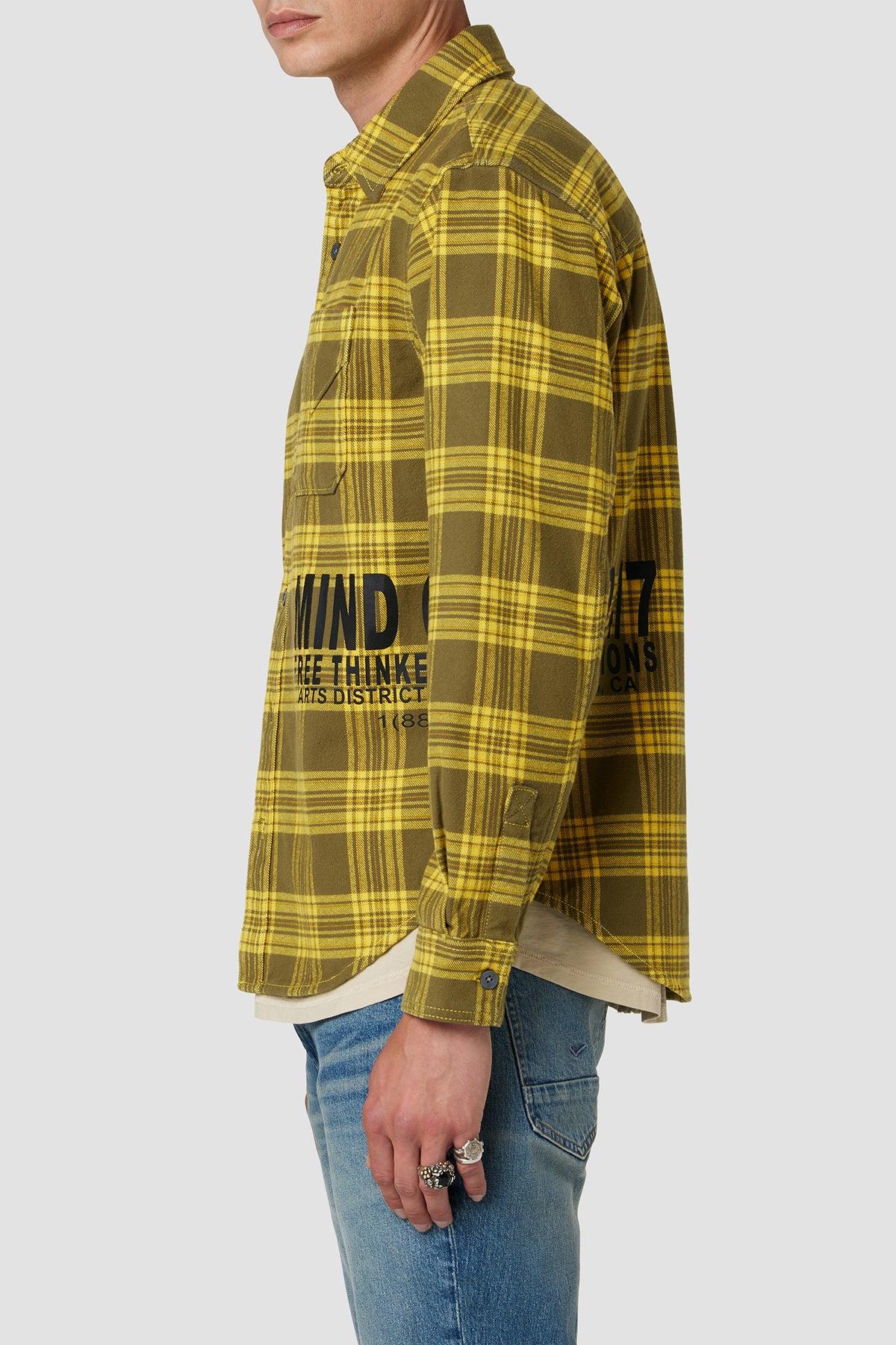 Long Sleeve Button Up Shirt Male Product Image