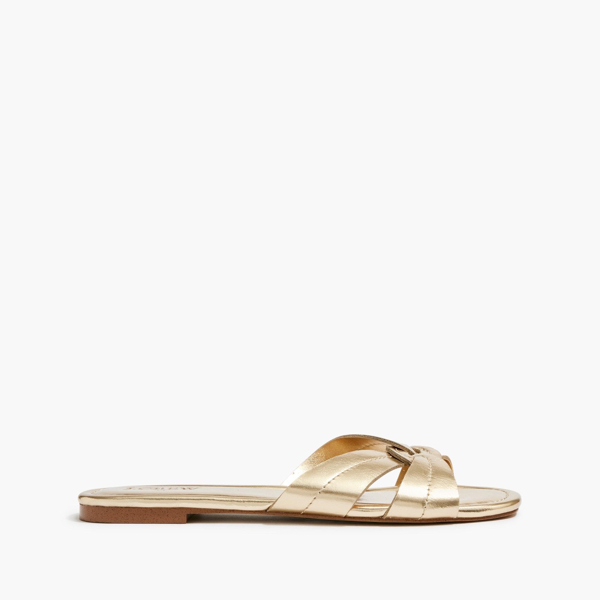 Stitched slide sandals Product Image