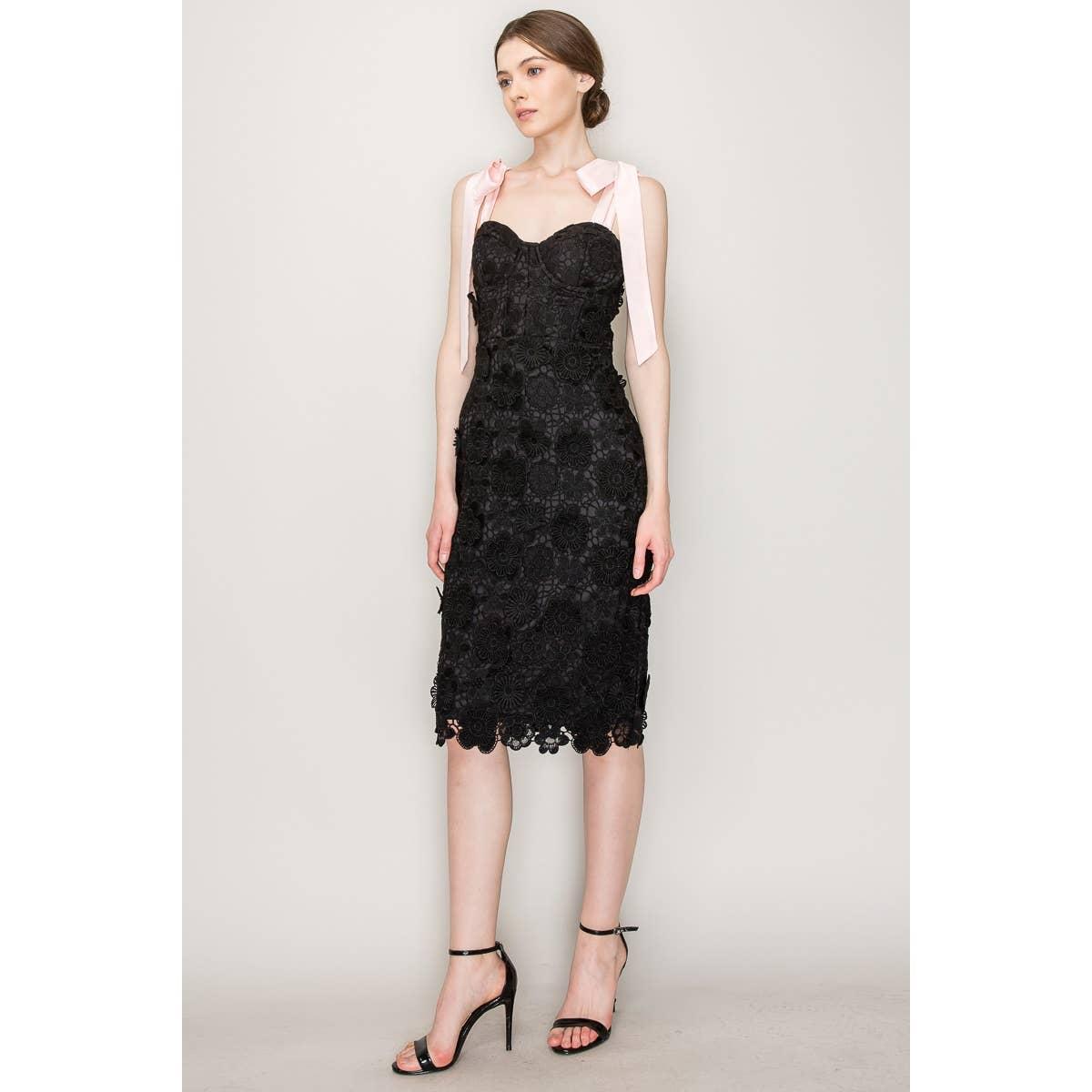 Lana Bow Dress Product Image