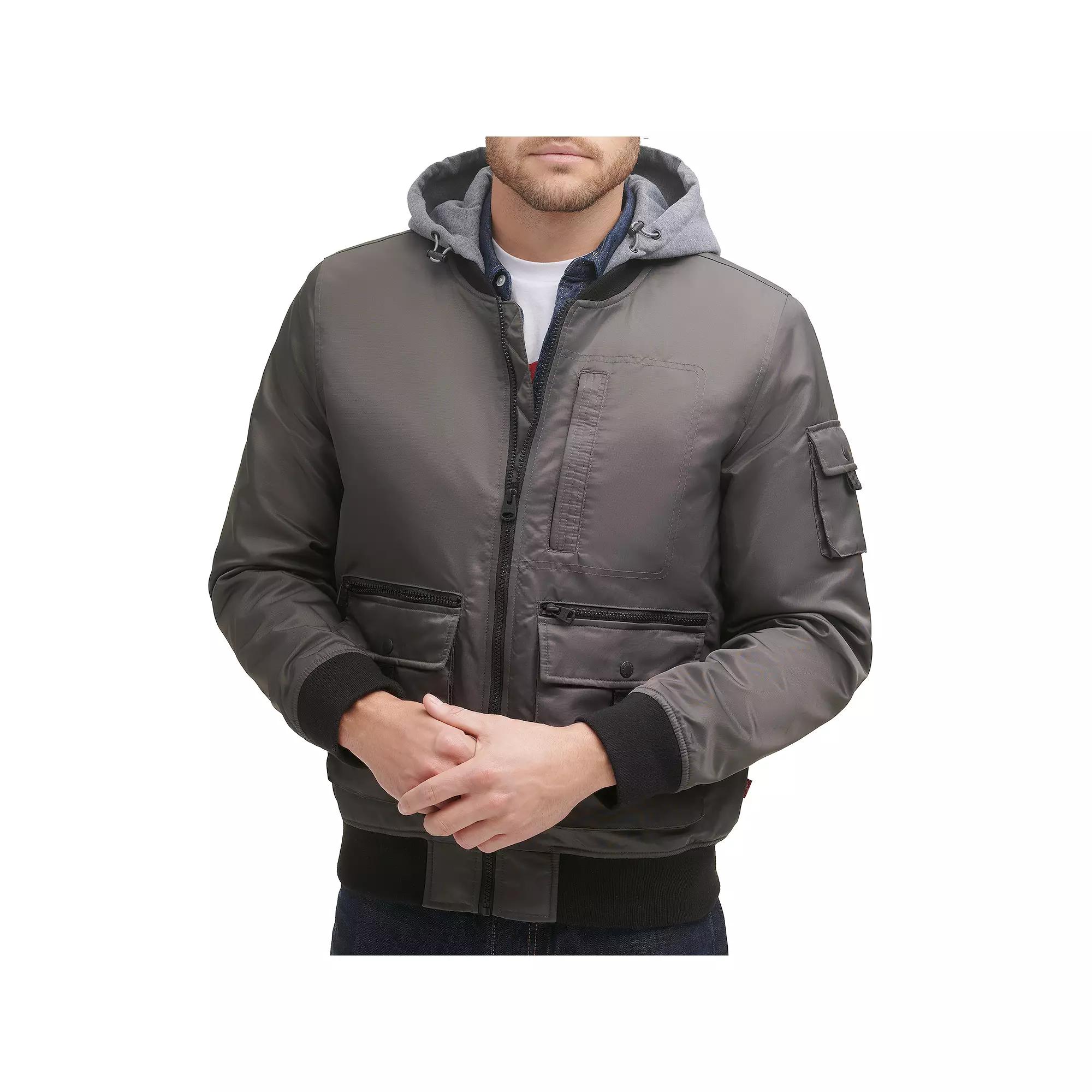 Men's Levi's® Hooded Utility Bomber Jacket,  Product Image