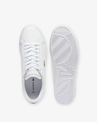 Men's Powercourt Leather Sneakers Product Image