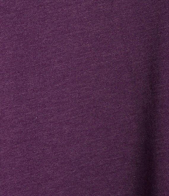 N by Natori Knit Short Sleeve Scoop Neck Lounge Top Product Image