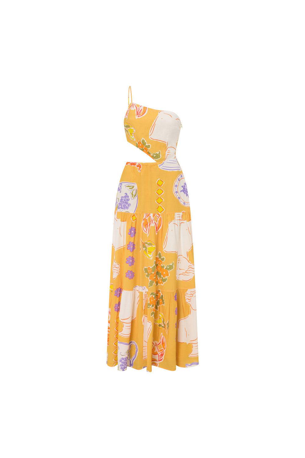 Aliza Dress - Ciao Yellow Product Image