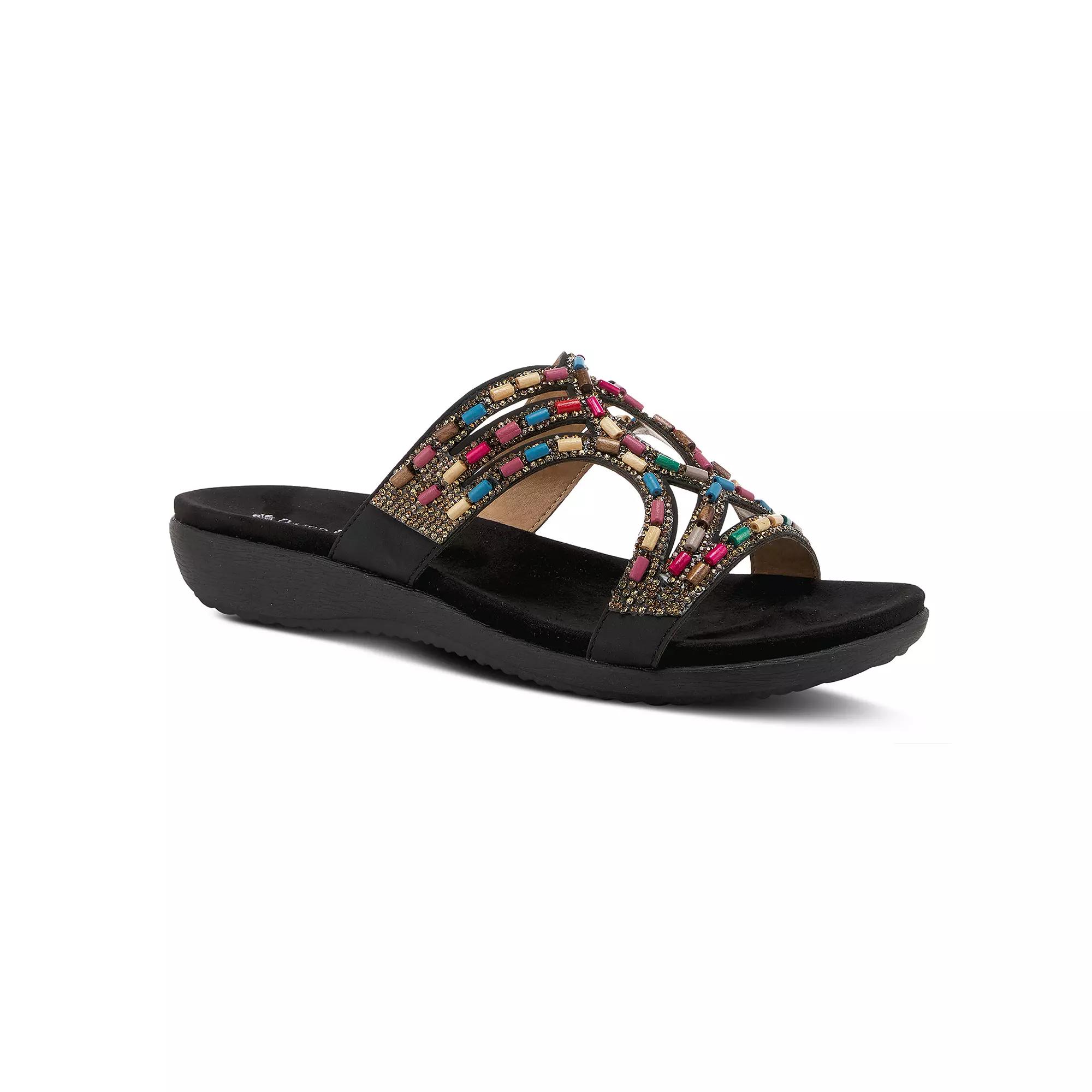 Patrizia Twirling Women's Slide Sandals, Size: 41, Black Product Image