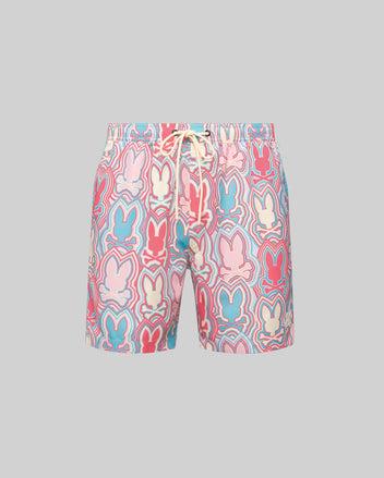 MENS CHUCK ALL OVER PRINT LIGHTWEIGHT SWIM TRUNK - MB1000003 Male Product Image