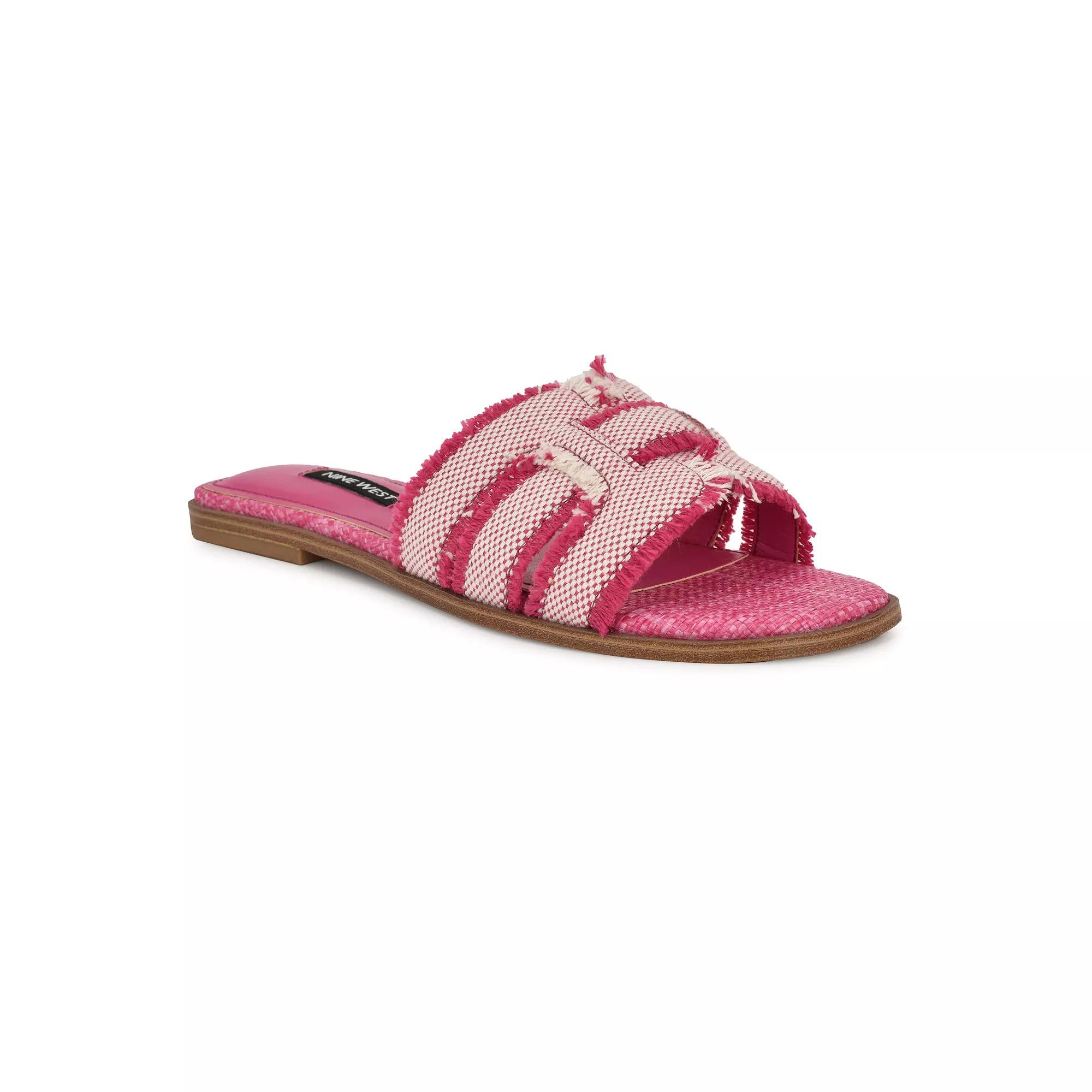 Nine West Germanny Women's Slip-On Casual Sandals,  Product Image