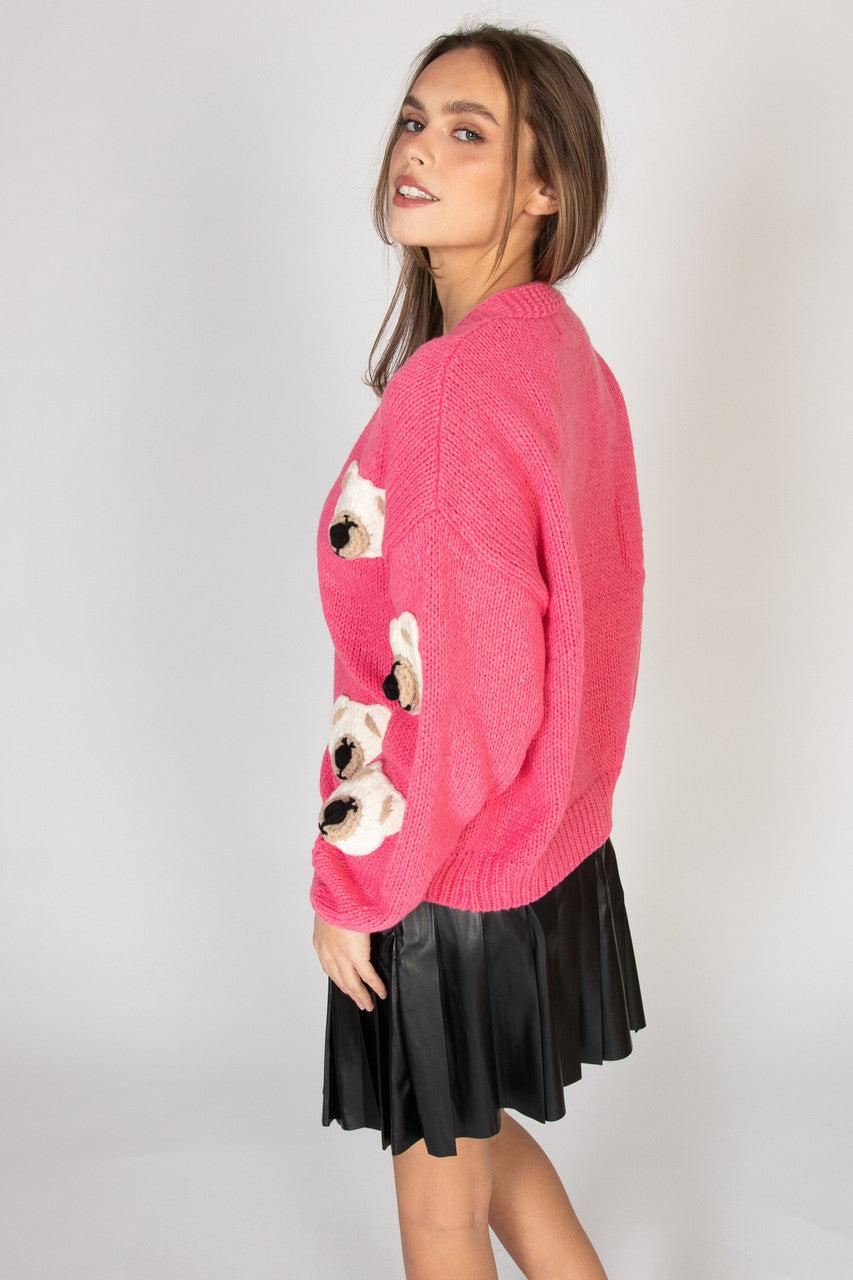 Teddy Bear Cardigan Product Image