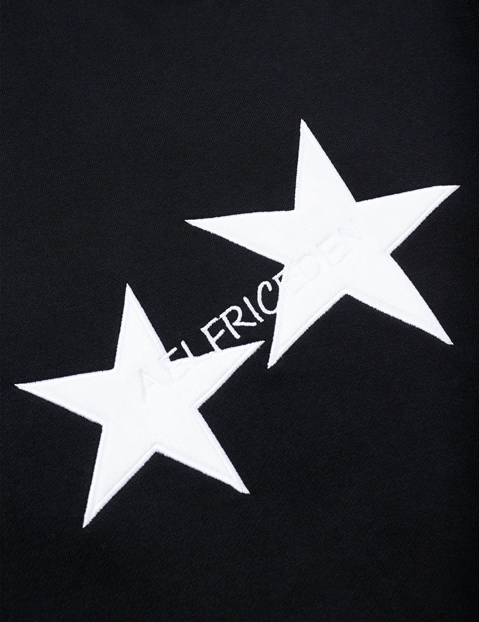 Aelfric Eden Star Print Color Contrast Hoodie Product Image