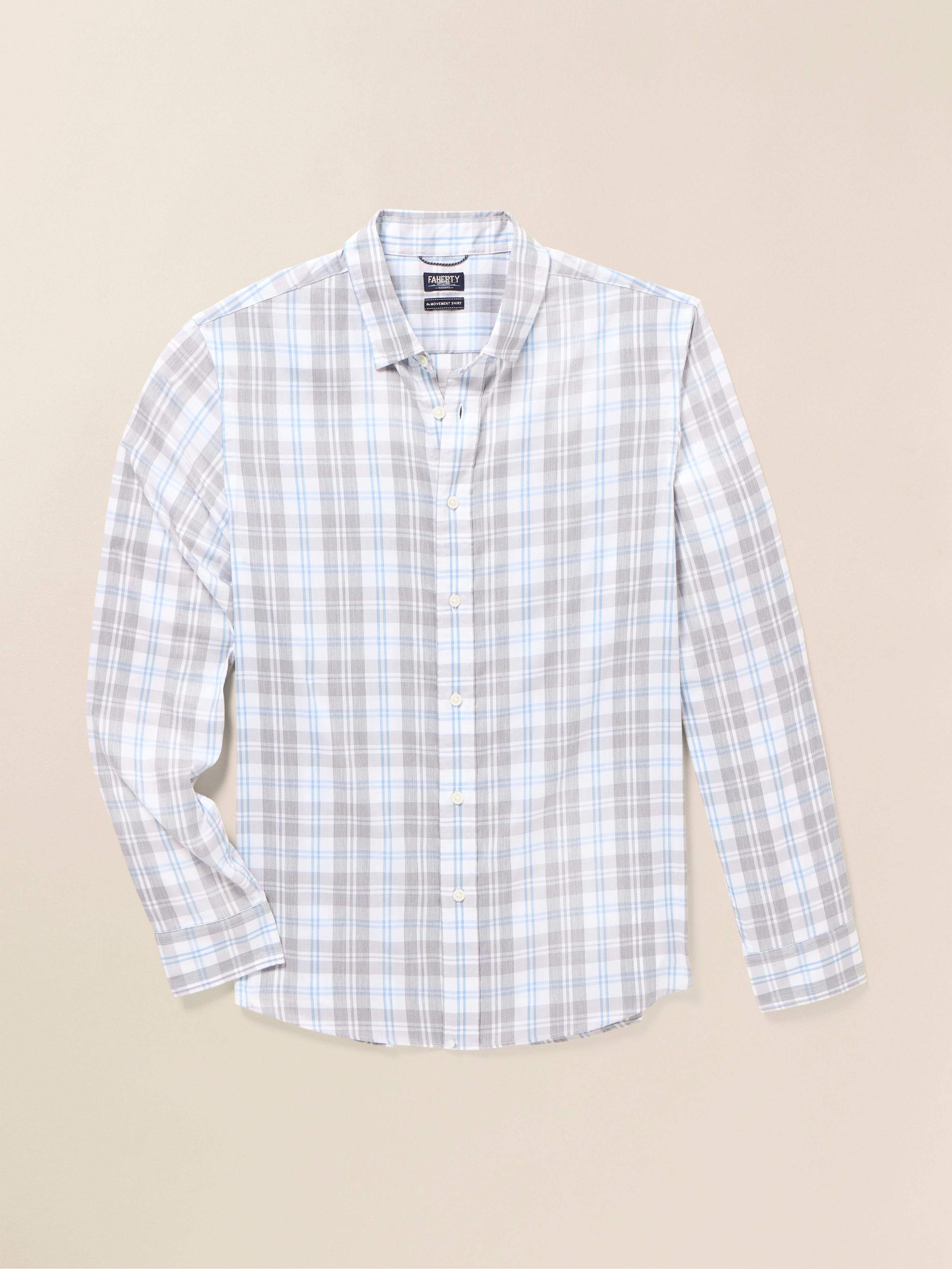 Movement™ Shirt - Grey Cream Plaid Male Product Image