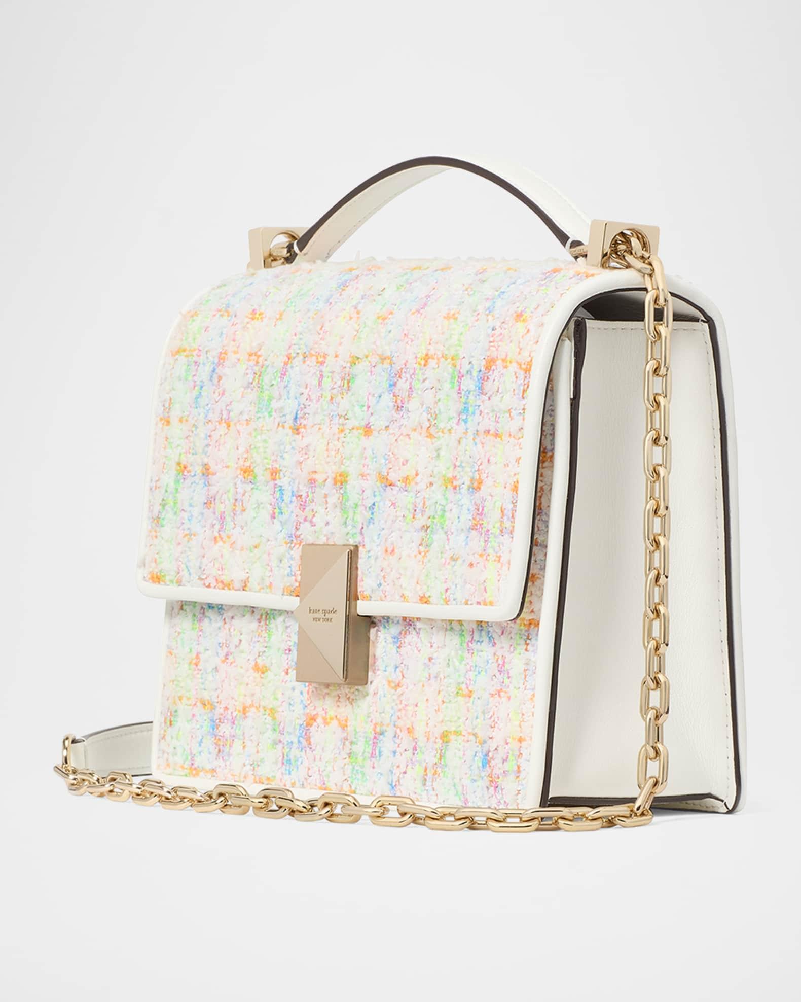 deco tweed chain shoulder bag  Product Image