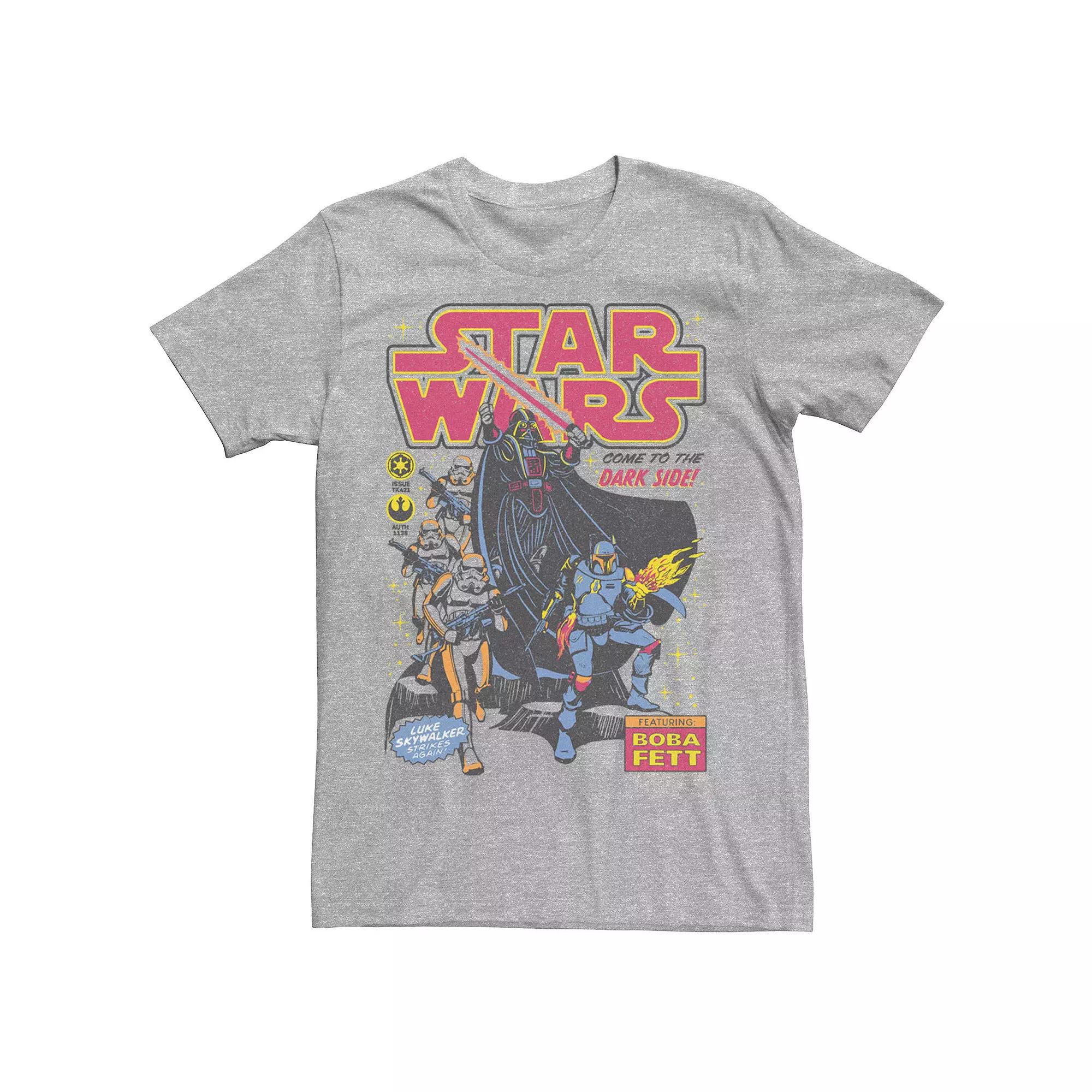 Men's Star Wars "Come To The Dark Side!" Comic Book Cover Tee,  Product Image