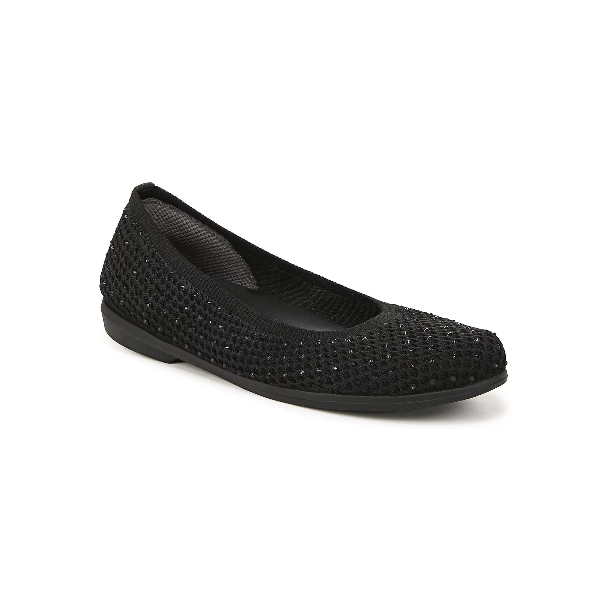 LifeStride Kallie Women's Slip-on Flats, Size: 11 Wide, Black Knit Product Image