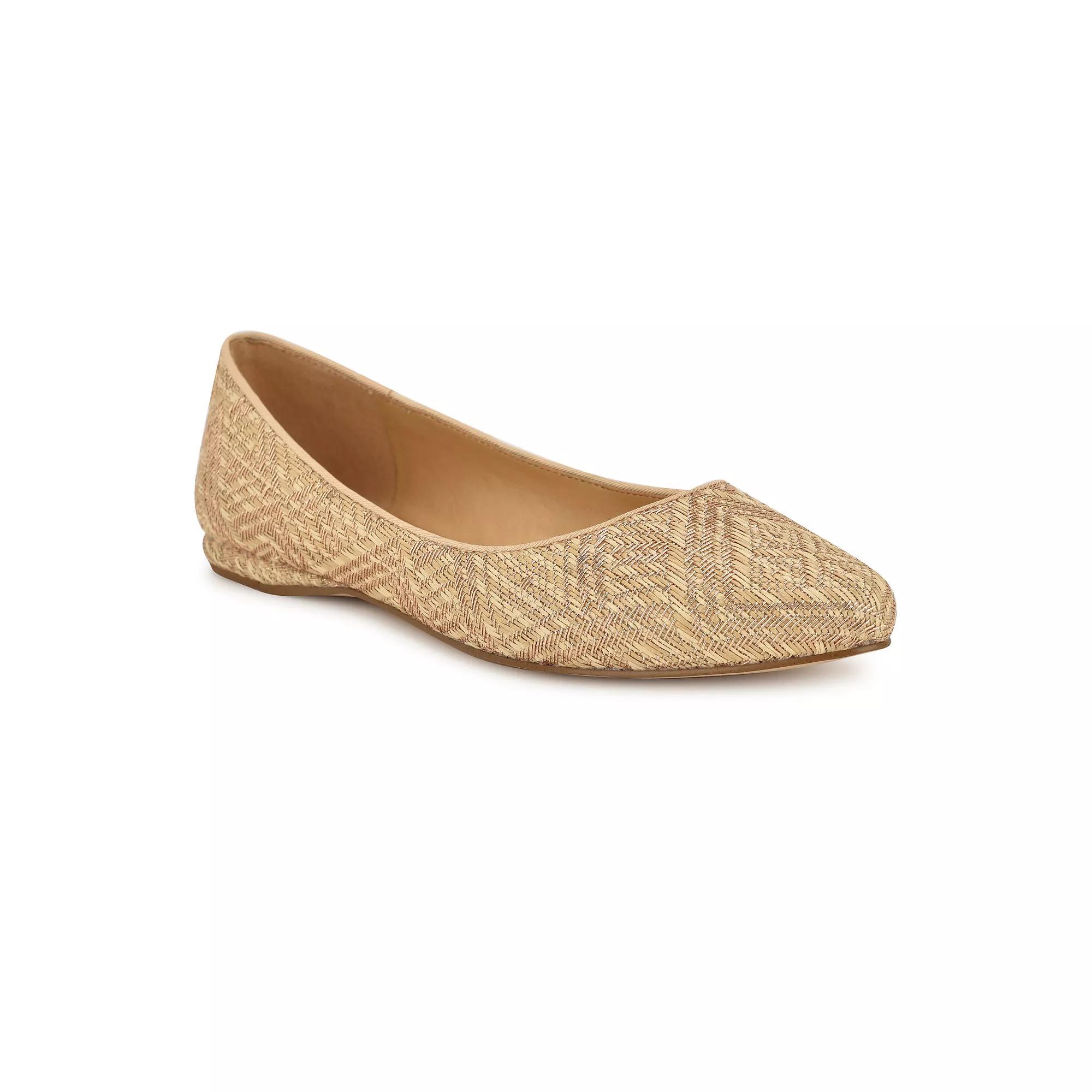 Nine West Speakup Women's Ballet Flats, Size: 7, Light Natural Pink Gol Product Image