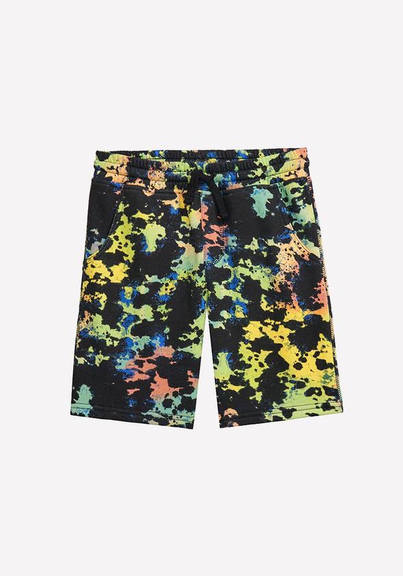 JustFab Margaux Platform Loafer Pump Womens Black/ White Size 8.5 Product Image