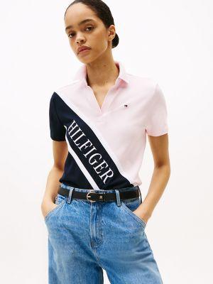 Banner Logo Stretch-Cotton Polo Product Image