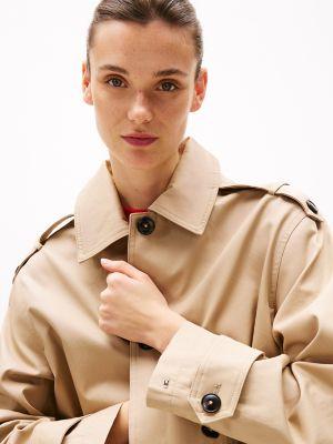 Hooded Trench Coat Product Image