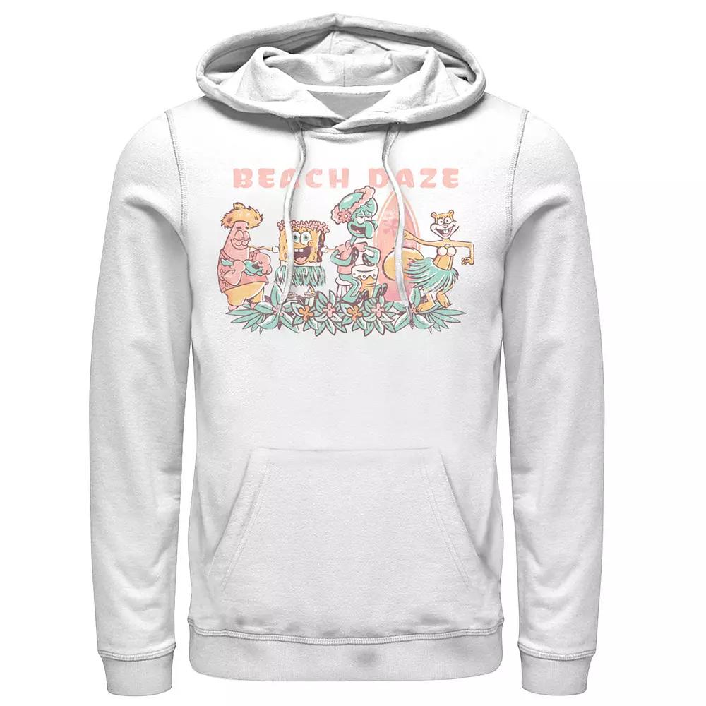 Men's SpongeBob Beach Daze Group Party Hoodie,  Product Image