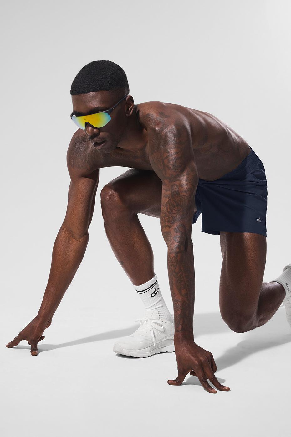 5" Adapt Running Short - Navy Male Product Image