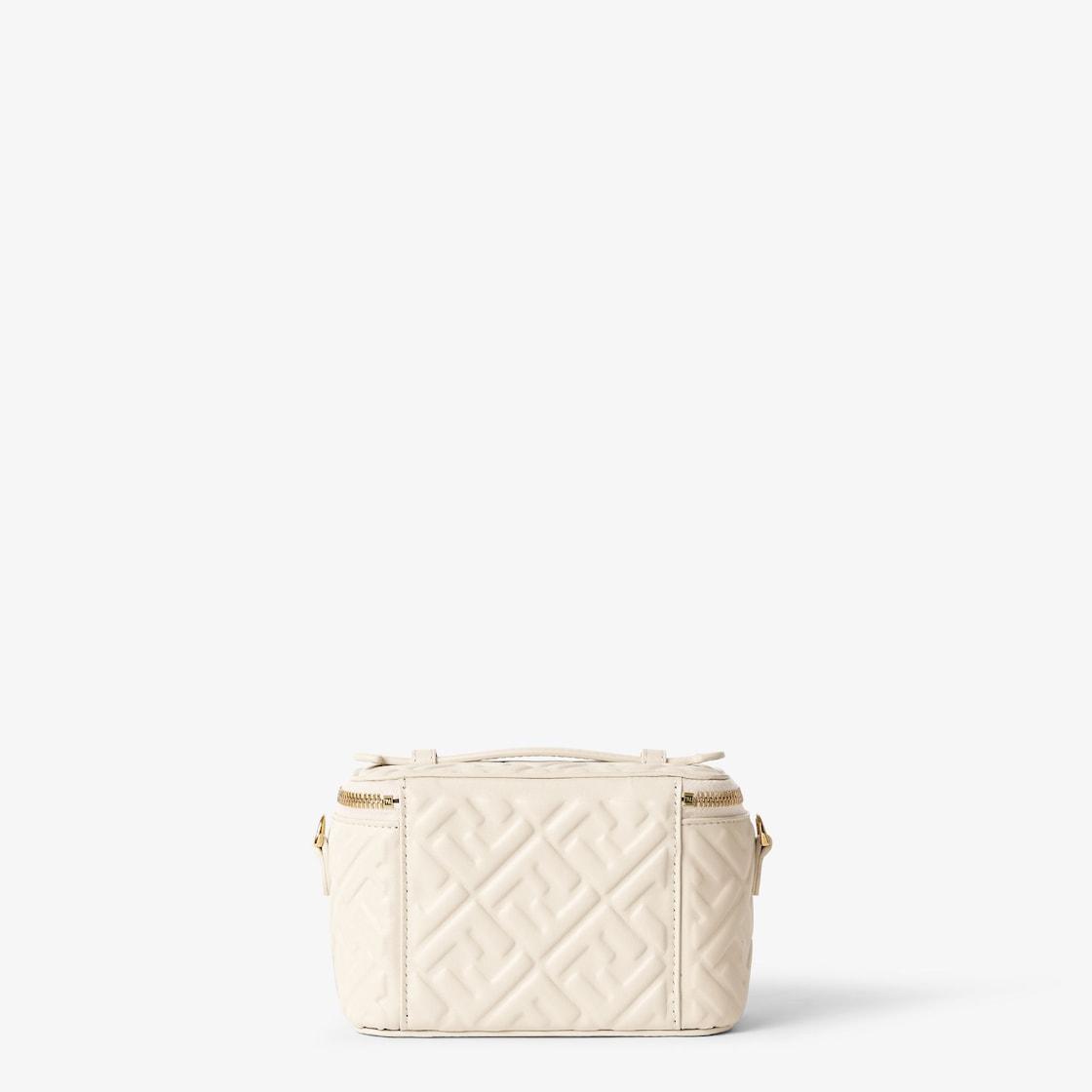 Fendi VanityCamelia nappa leather mini-bag with FF motif Product Image
