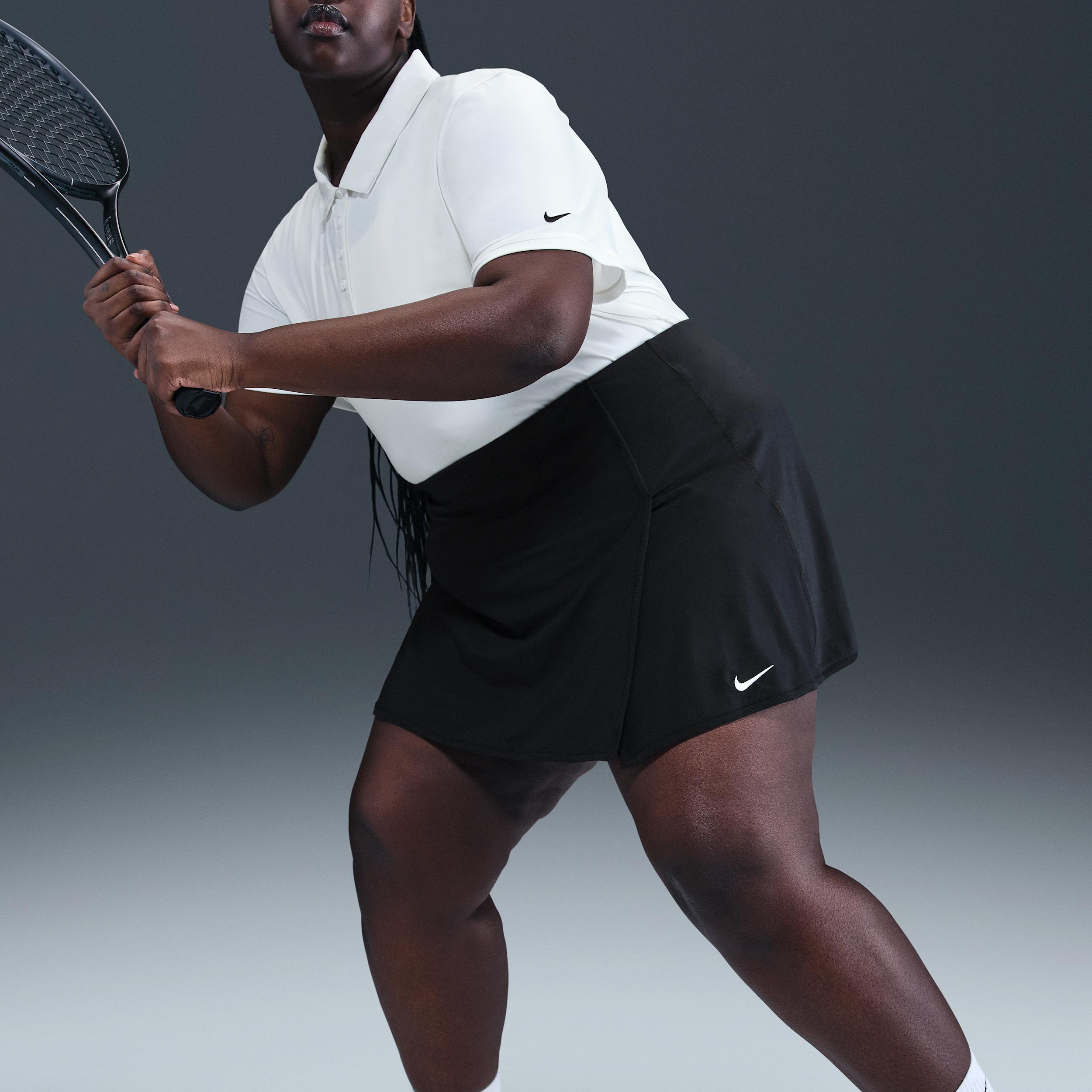 Nike Women's Victory Dri-FIT Straight Tennis Skirt (Plus Size) Product Image