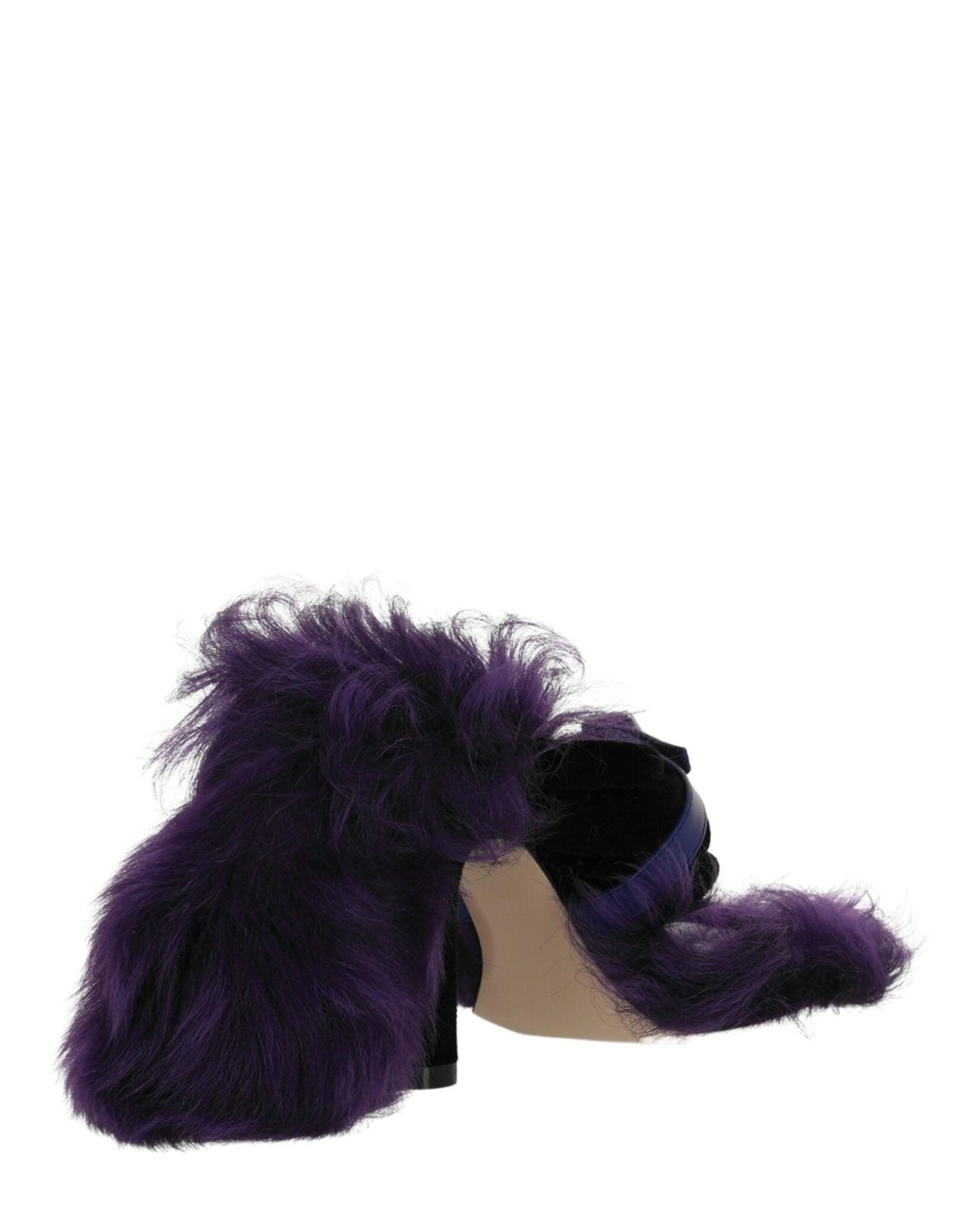 Burberry Step Post Heel Sandals Female Product Image