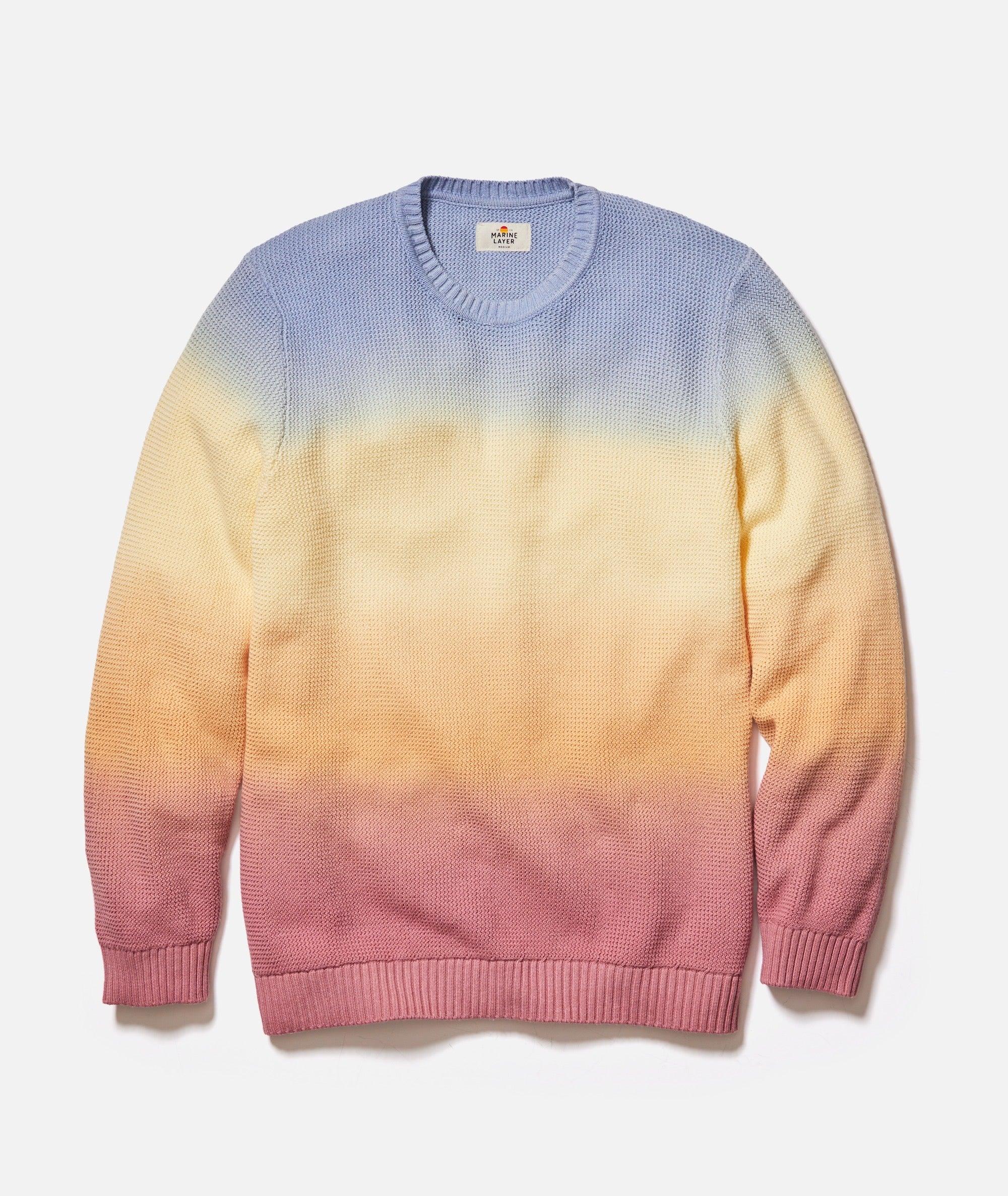 Ombre Crew Sweater Product Image