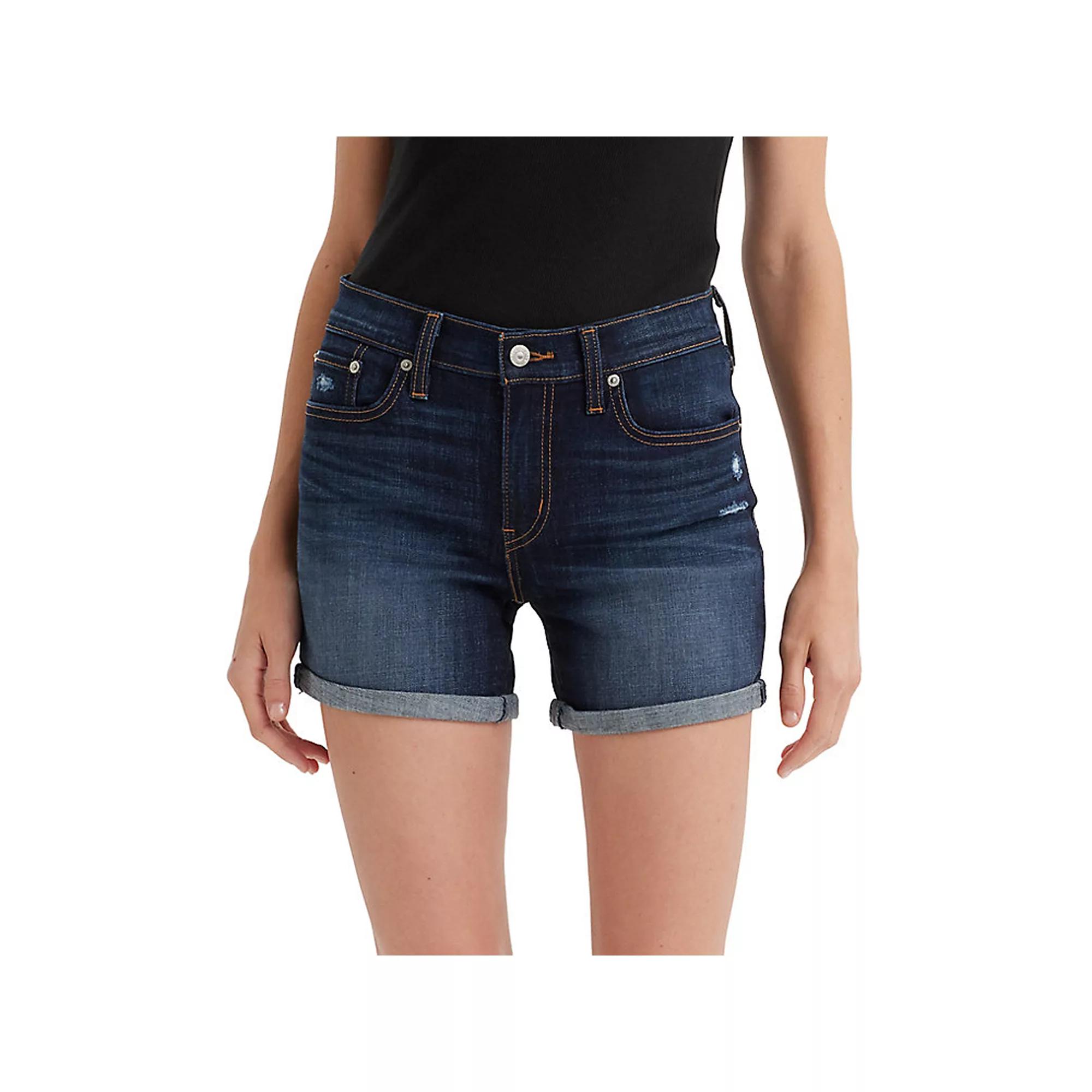 Women's Levi's® Mid-Length Jean Shorts, Size: 28(US 6)Medium, Young And Old Product Image