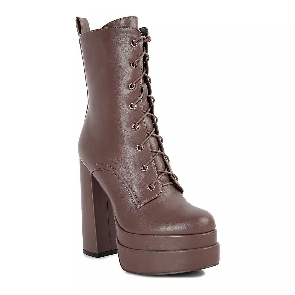 London Rag Meows Women's Platform Ankle Boots,  Product Image