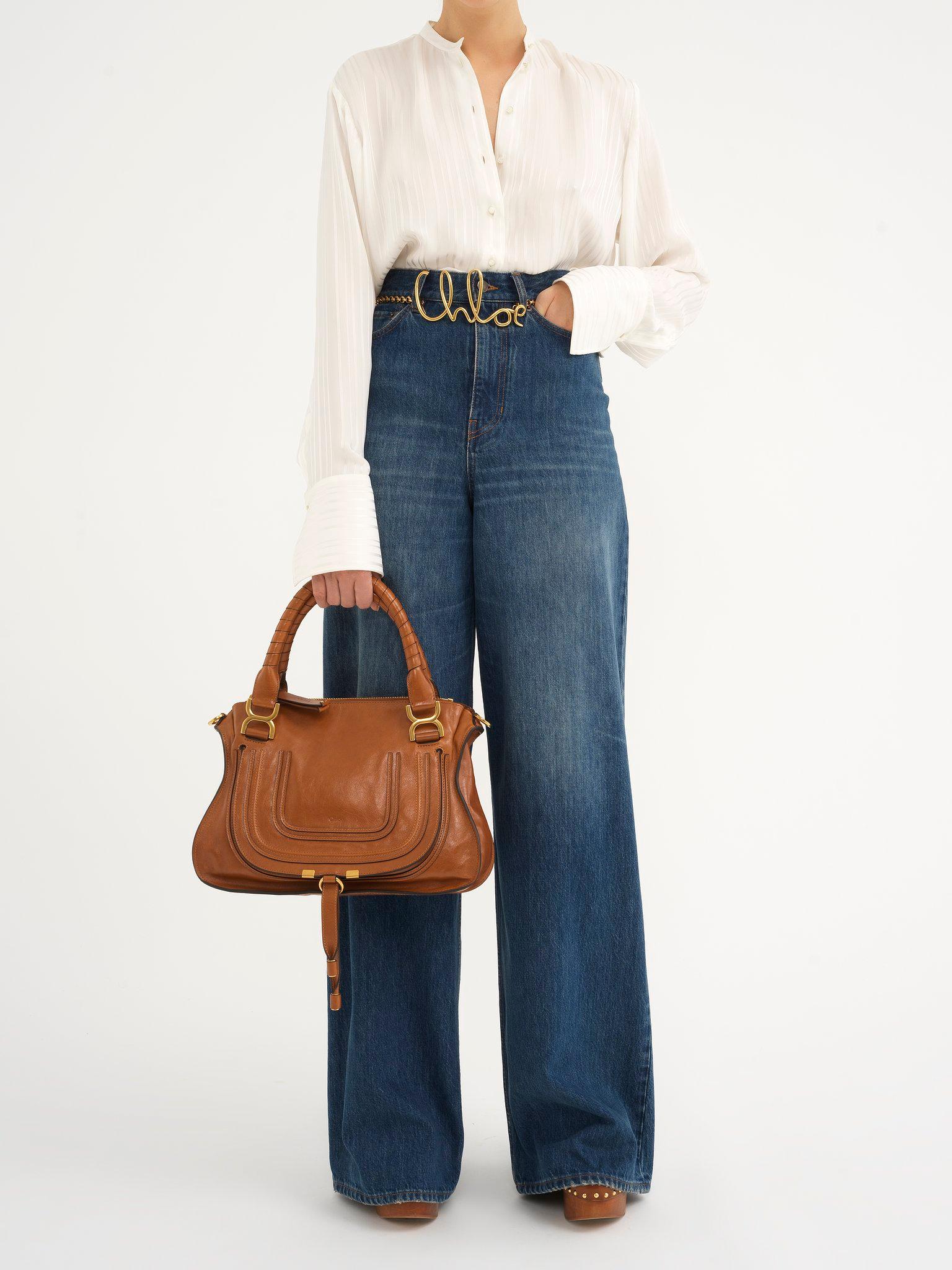 Marcie bag in shiny leather Product Image