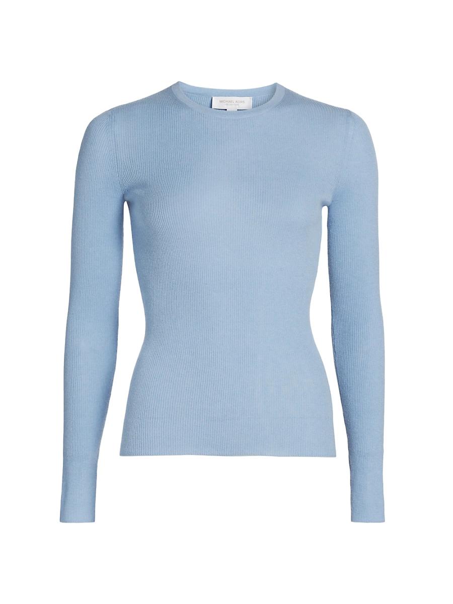 Womens Hutton Ribbed Cashmere Sweater Product Image