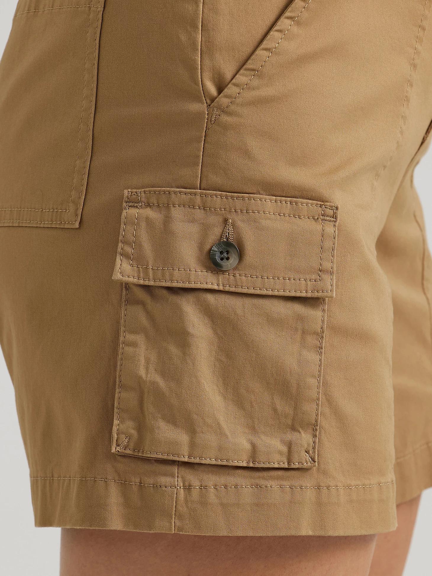 Women's Ultra Lux Comfort with Flex-to-Go Relaxed Fit Cargo Short | Women's Shorts | Lee® Product Image