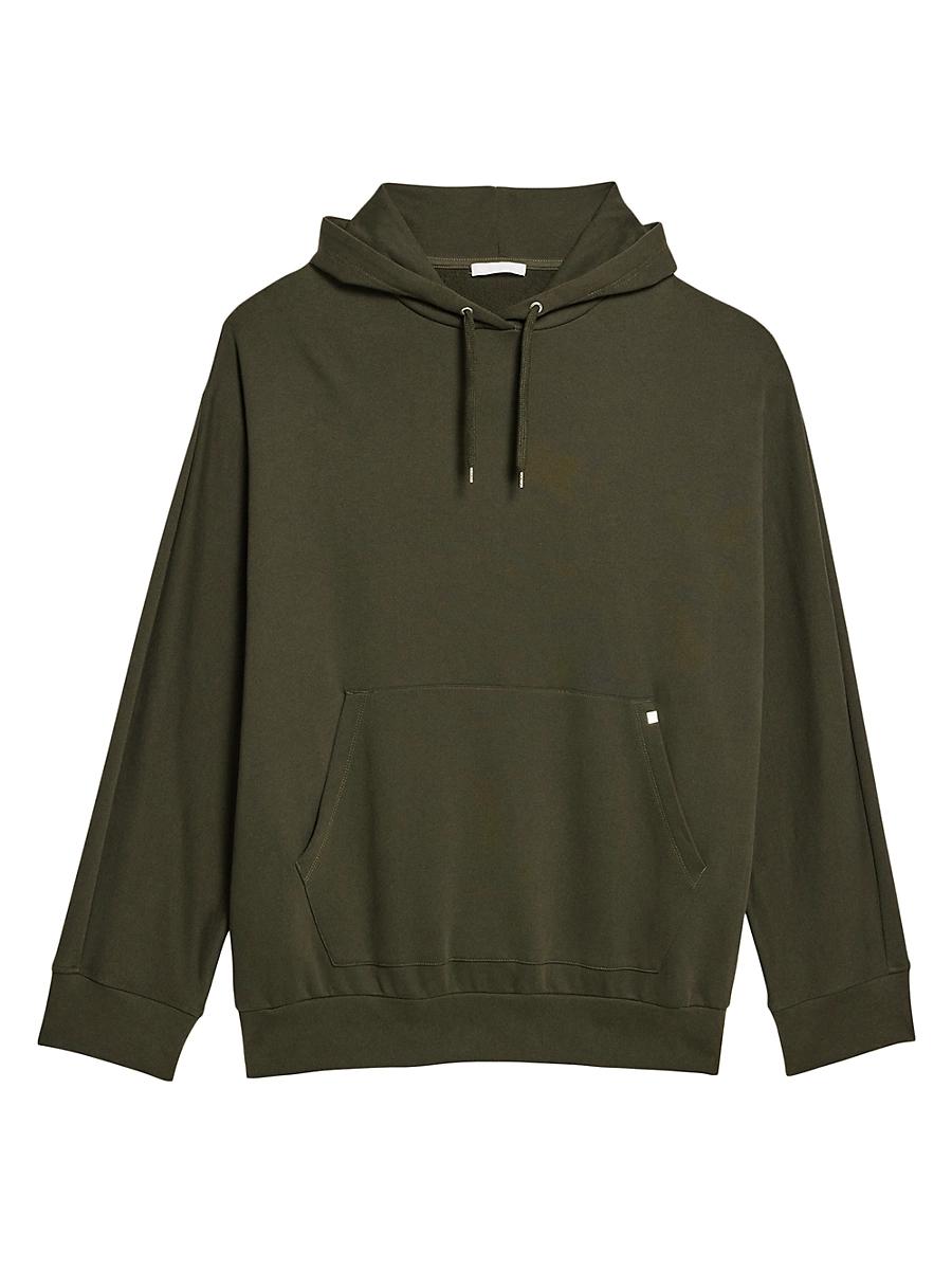 Men's Terry Side-Zip Oversized Hoodie Product Image