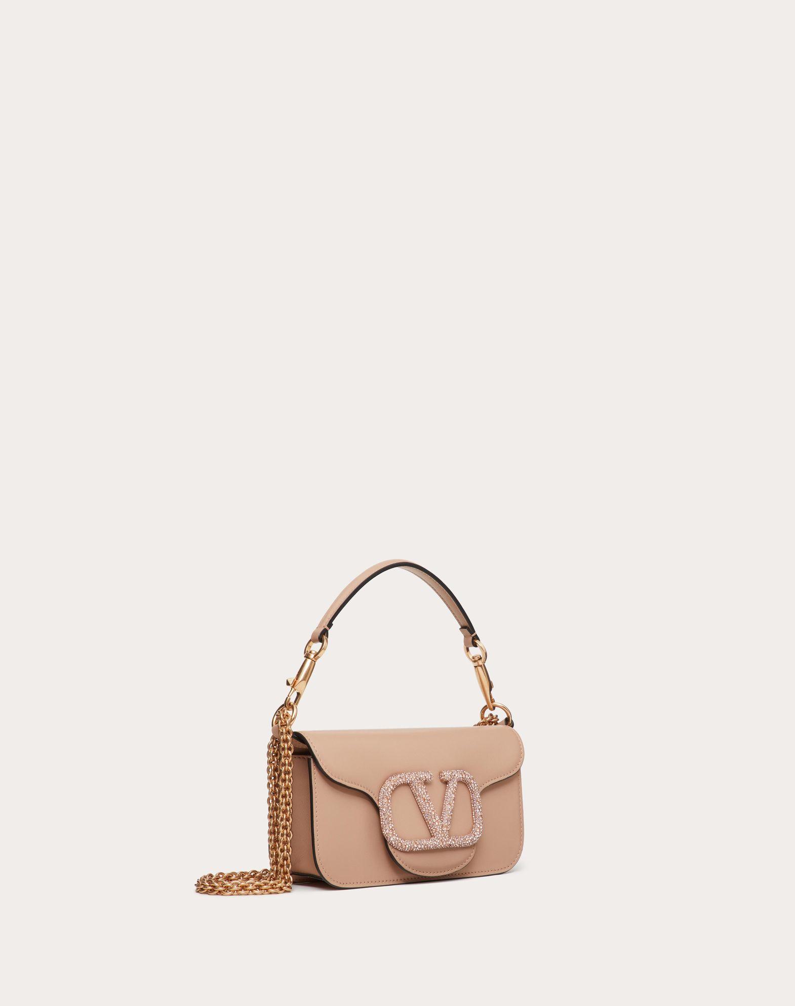 Valentino Garavani Locò Small Shoulder Bag With Jewel Logo Product Image