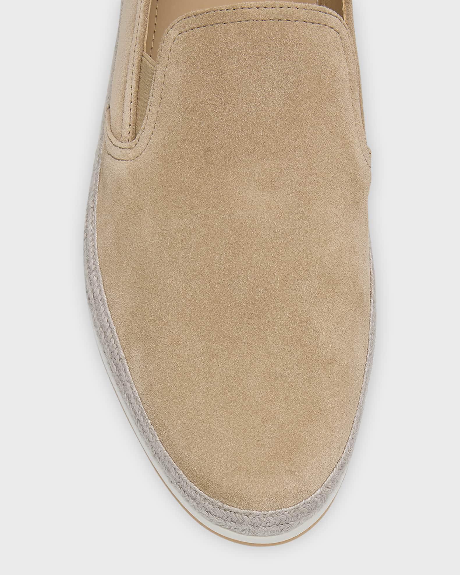 Men's Suede Slip-On Sneakers Product Image