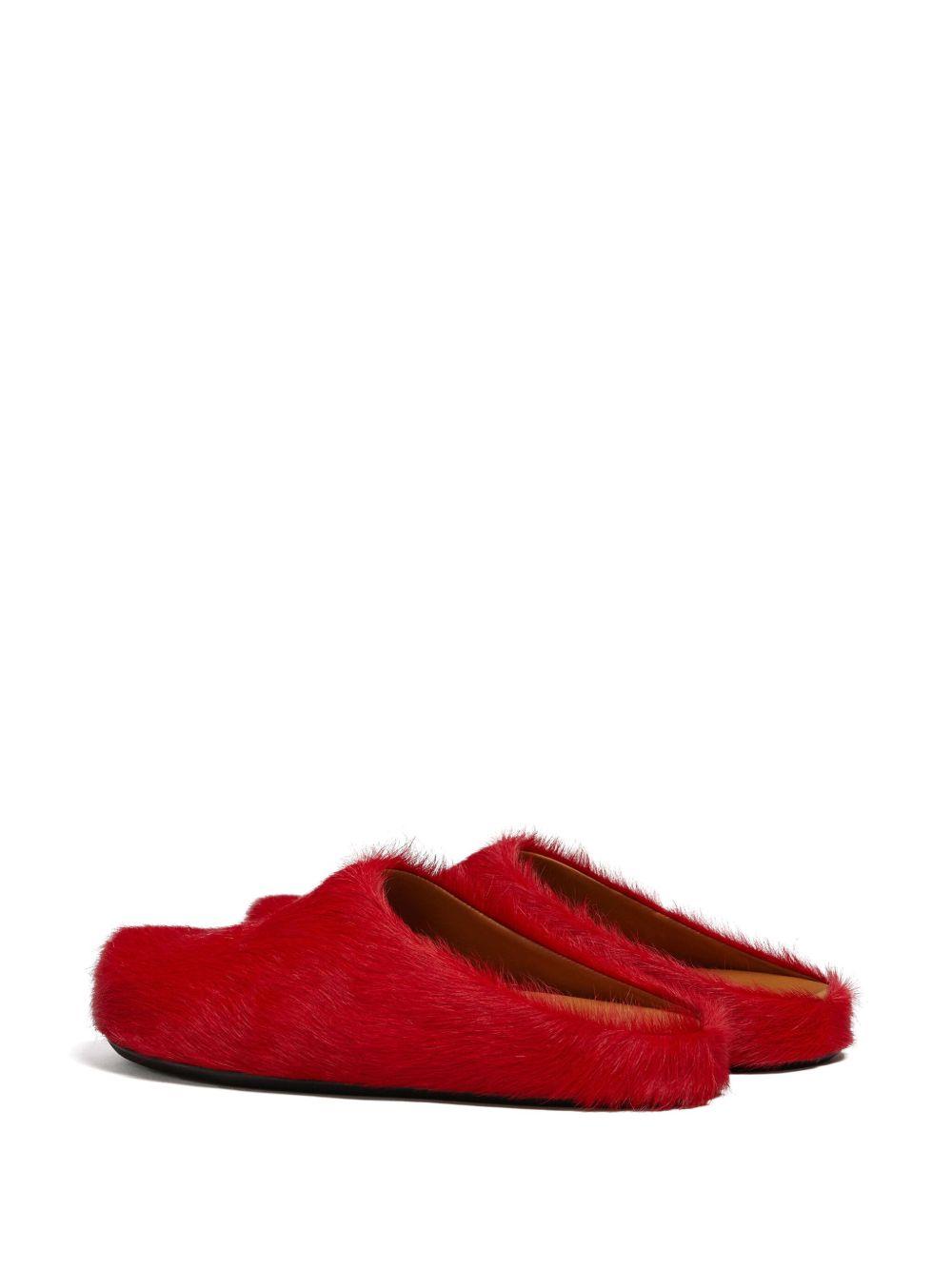 Fussbet Sabot calf-hair slippers Product Image