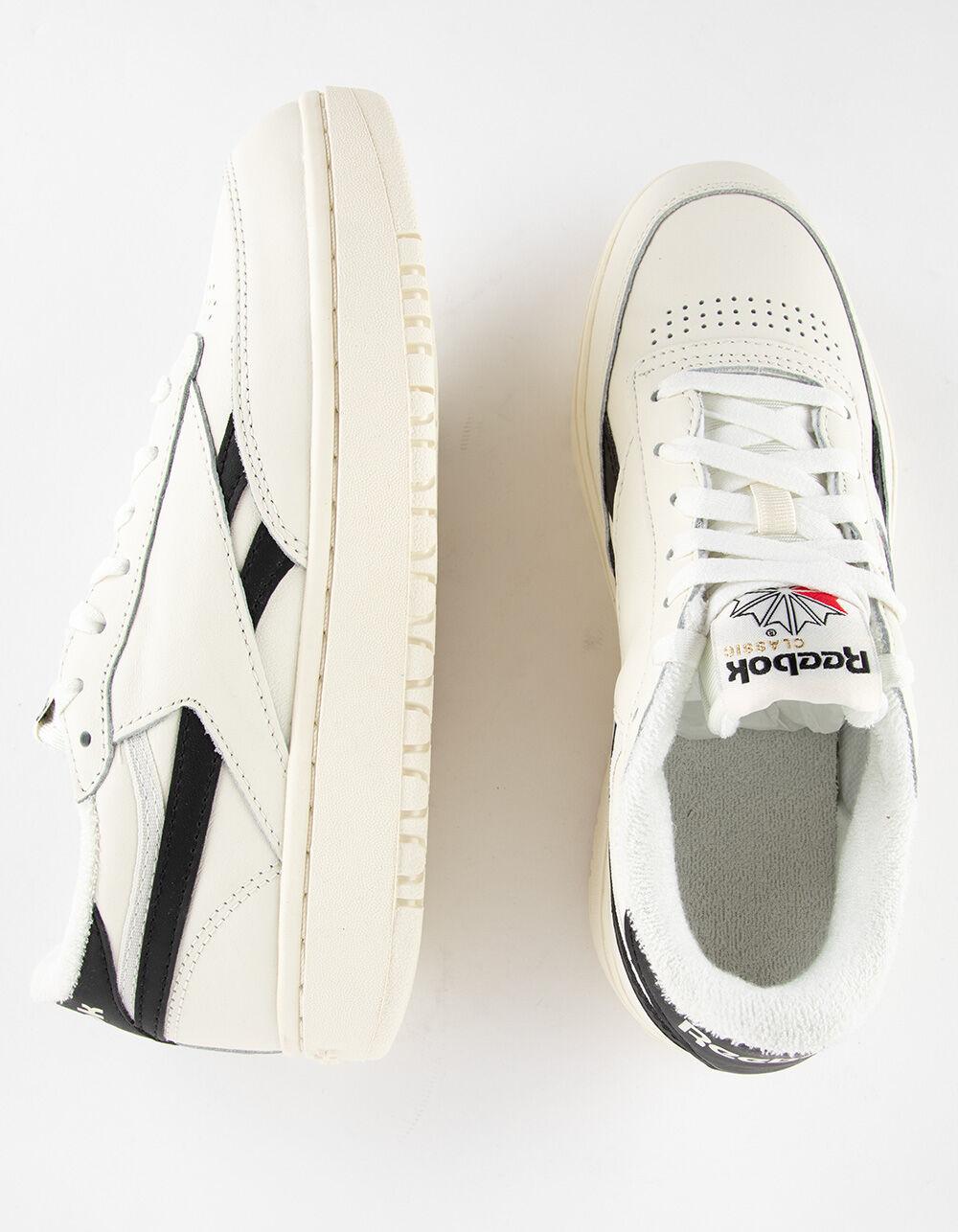 REEBOK Club C Double Revenge Womens Shoes - BLACK/WHITE Product Image