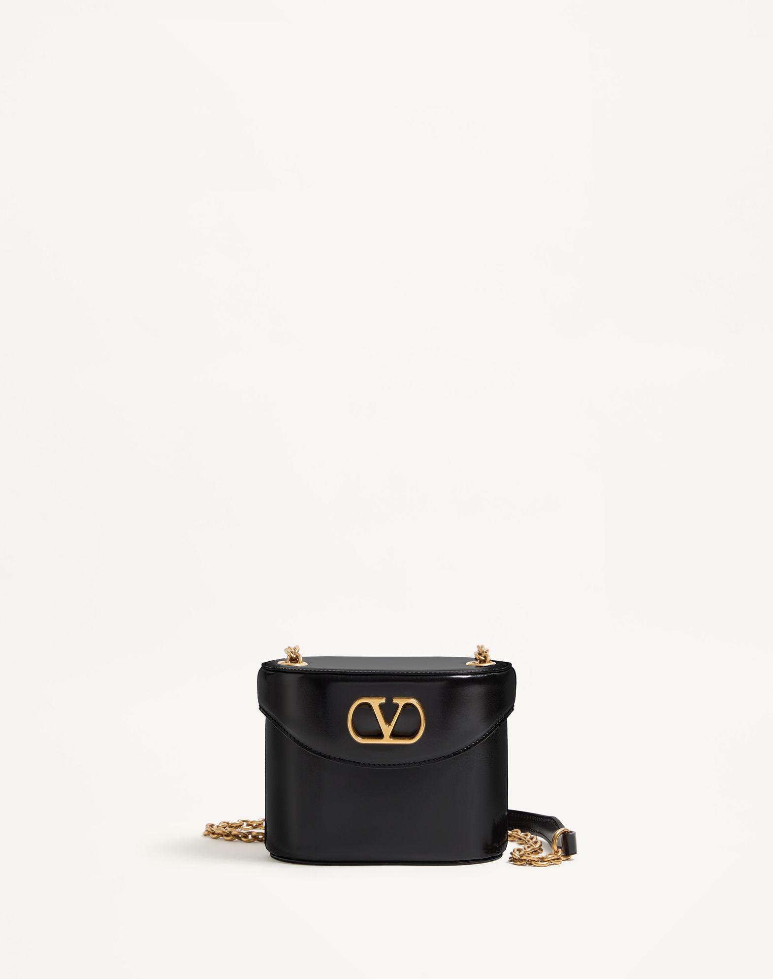 Valentino Garavani Vain Vanity Bag In Shiny Calfskin Product Image