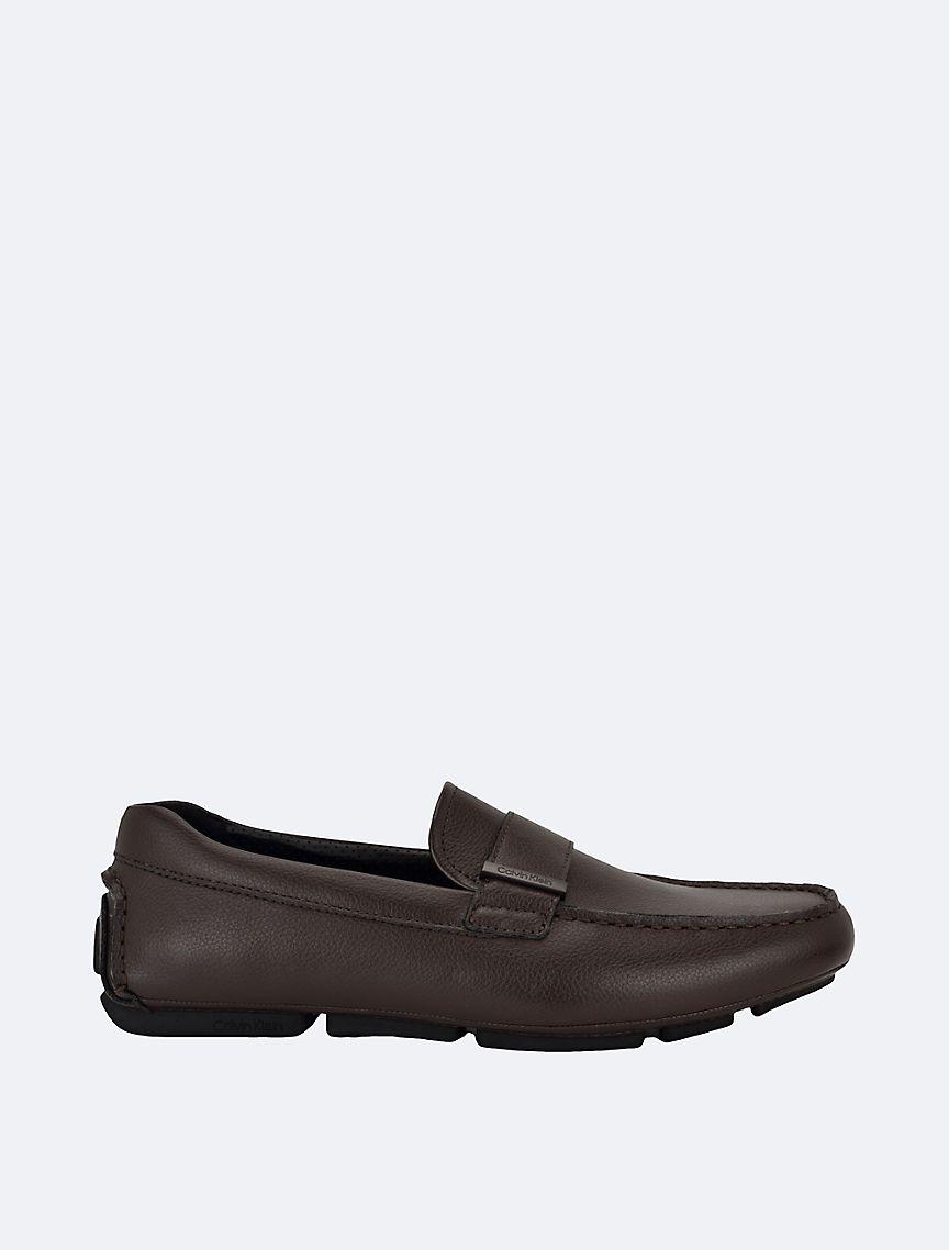 Calvin Klein Mens Mens Slip-On Loafers - Brown Product Image