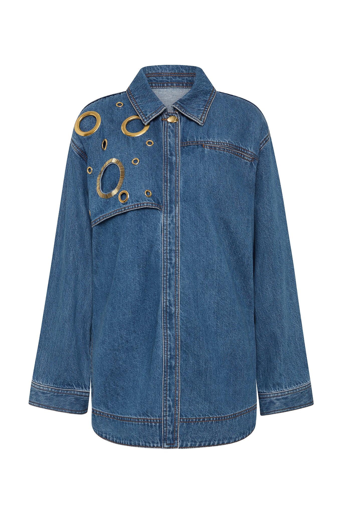 Genesis Denim Trench Product Image