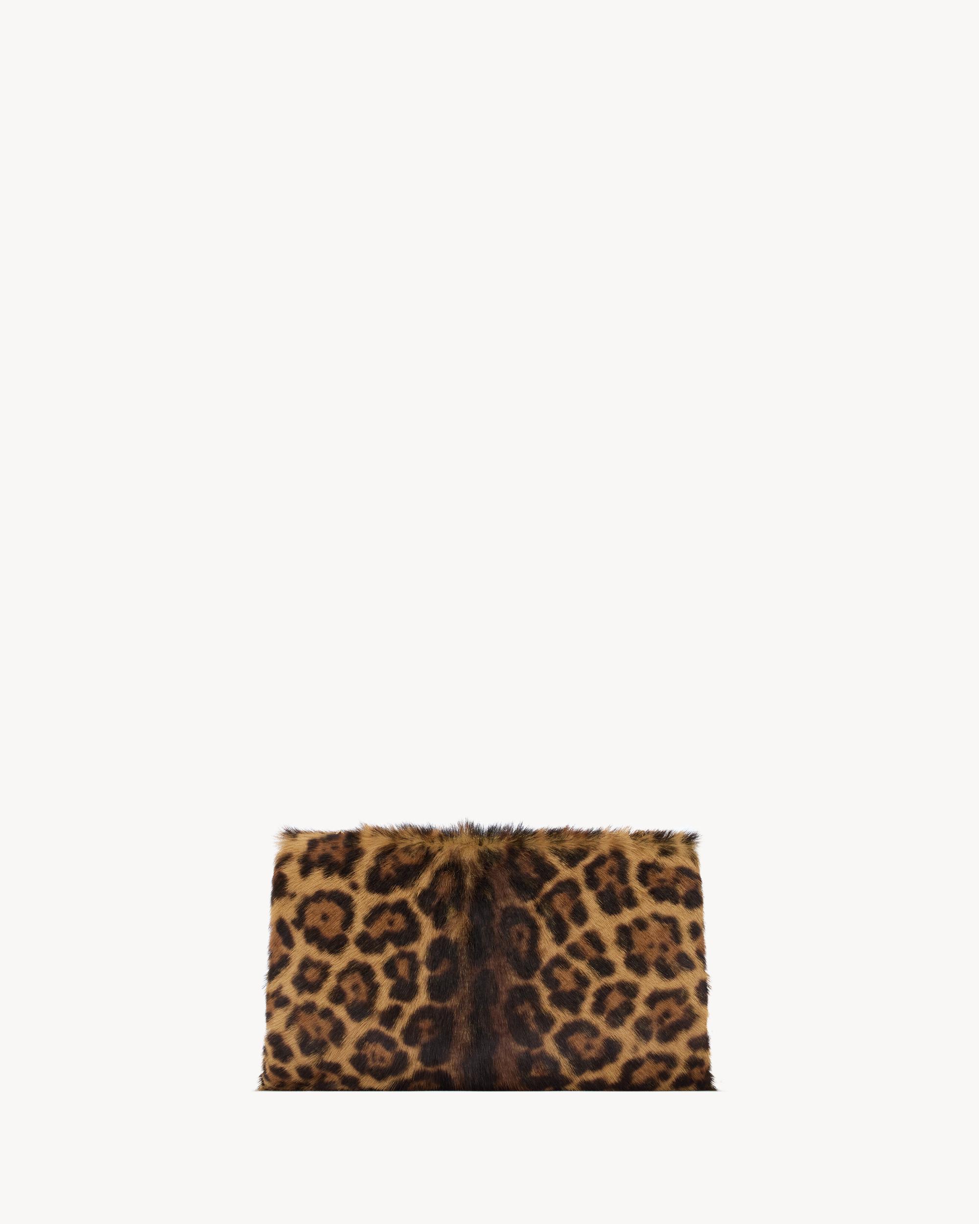 SAINT LAURENT CLUTCH large in pony hair leather Product Image