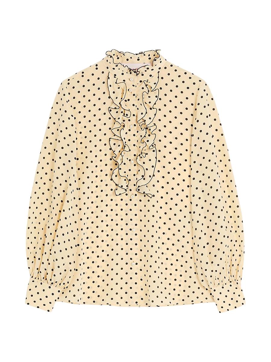Womens Crepe De Chine Shirt Product Image