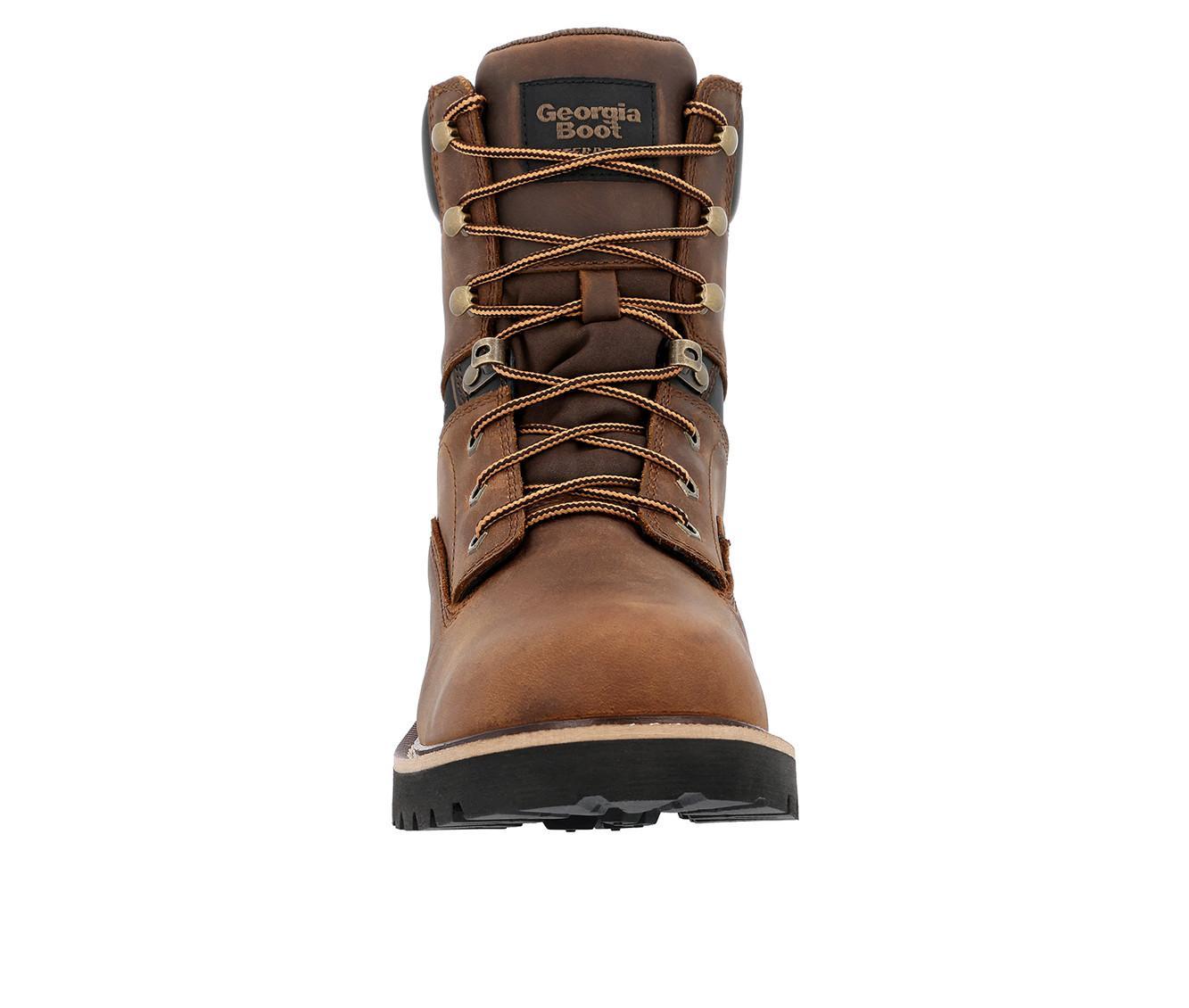 Men's Georgia Boot Core 37 8 Soft Toe Work Boots Product Image
