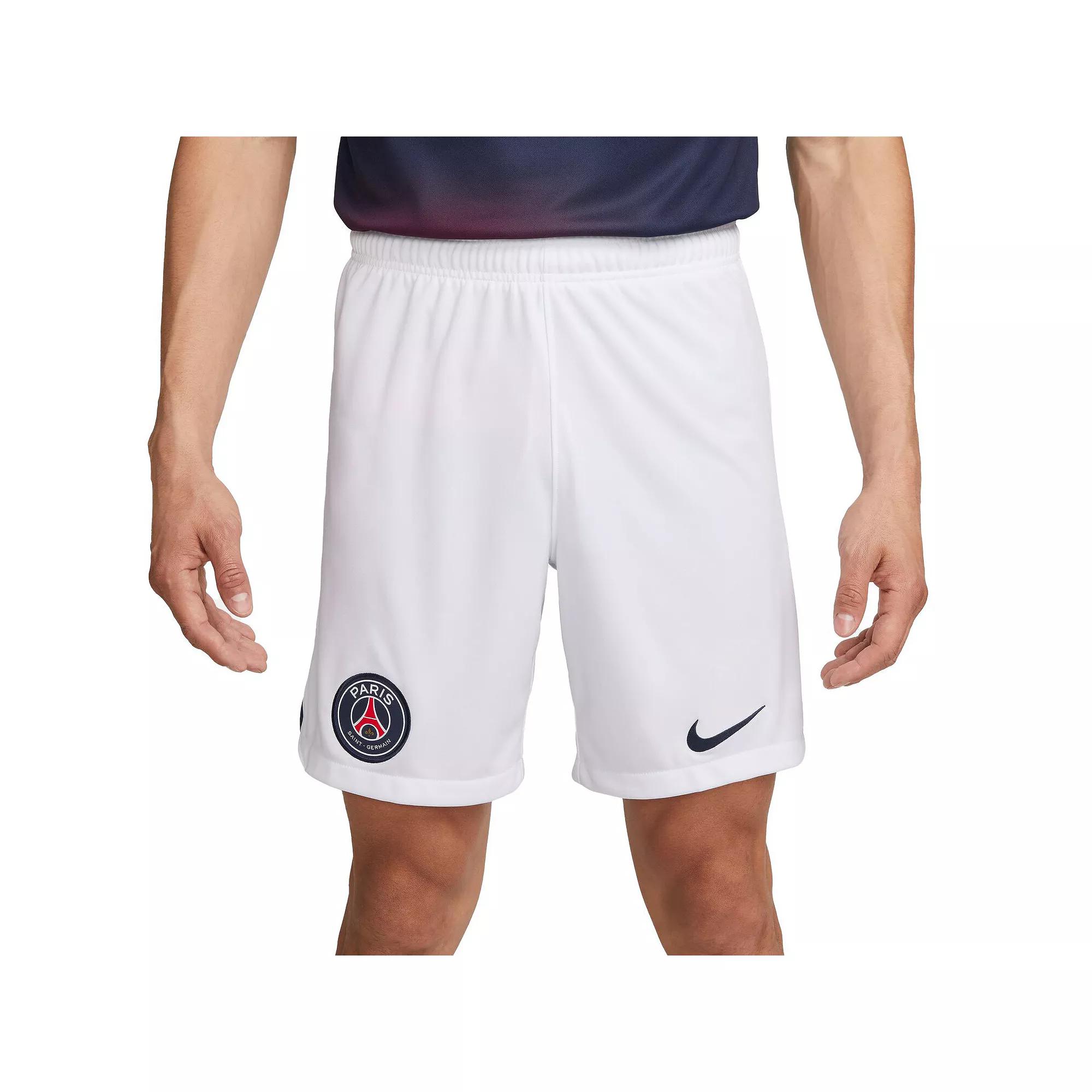 Men's Nike White Paris Saint-Germain 2023/24 Away Stadium Performance Shorts,  Product Image