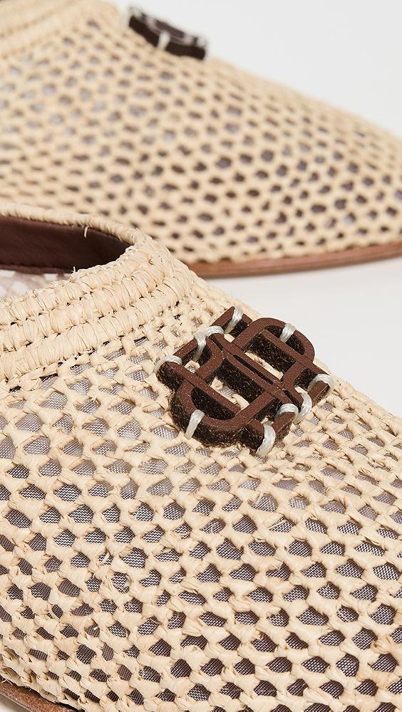 SIMKHAI Eden Raffia Ballet Flats | Shopbop Product Image