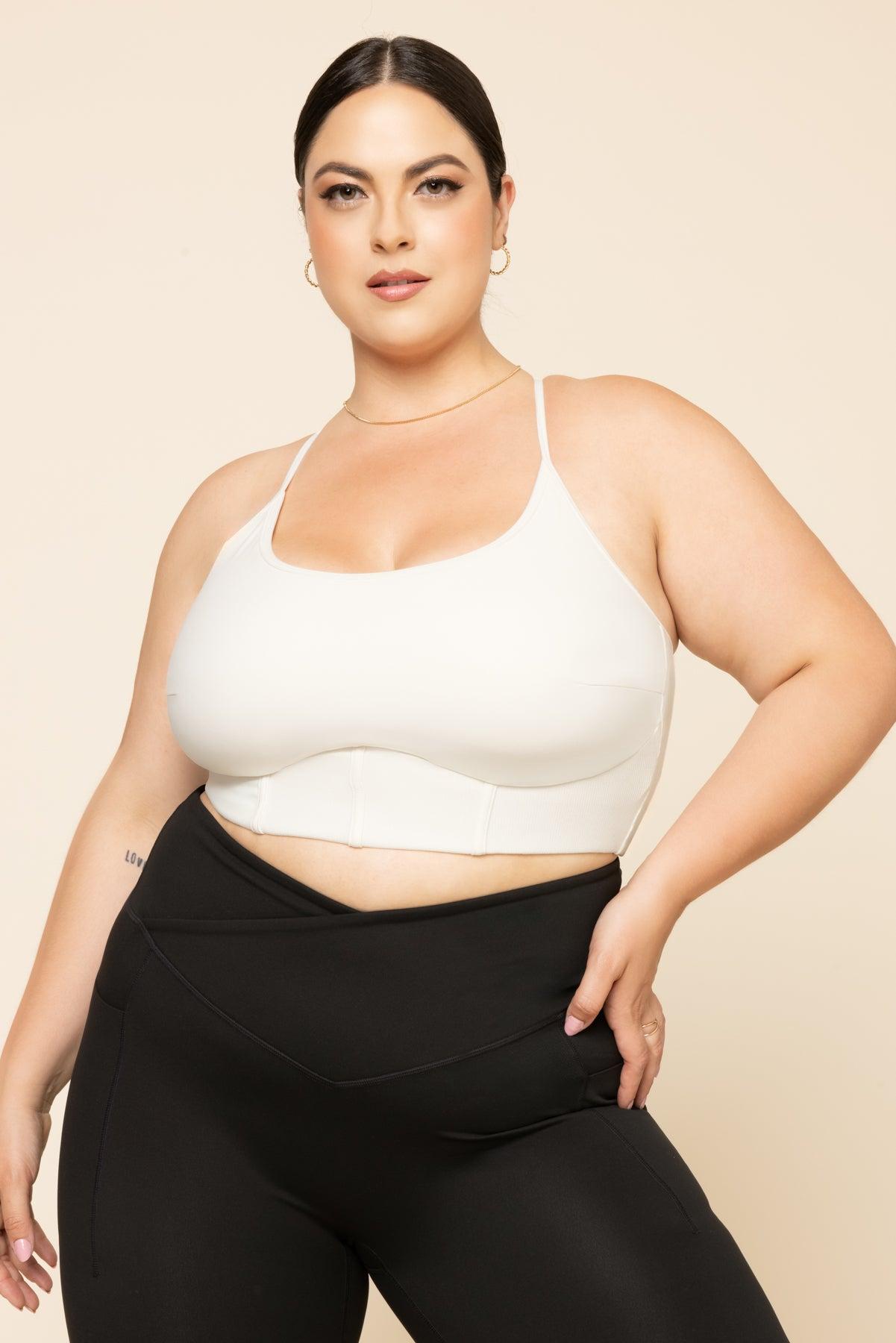 Plié Corset Crop Bralette - Cream Product Image