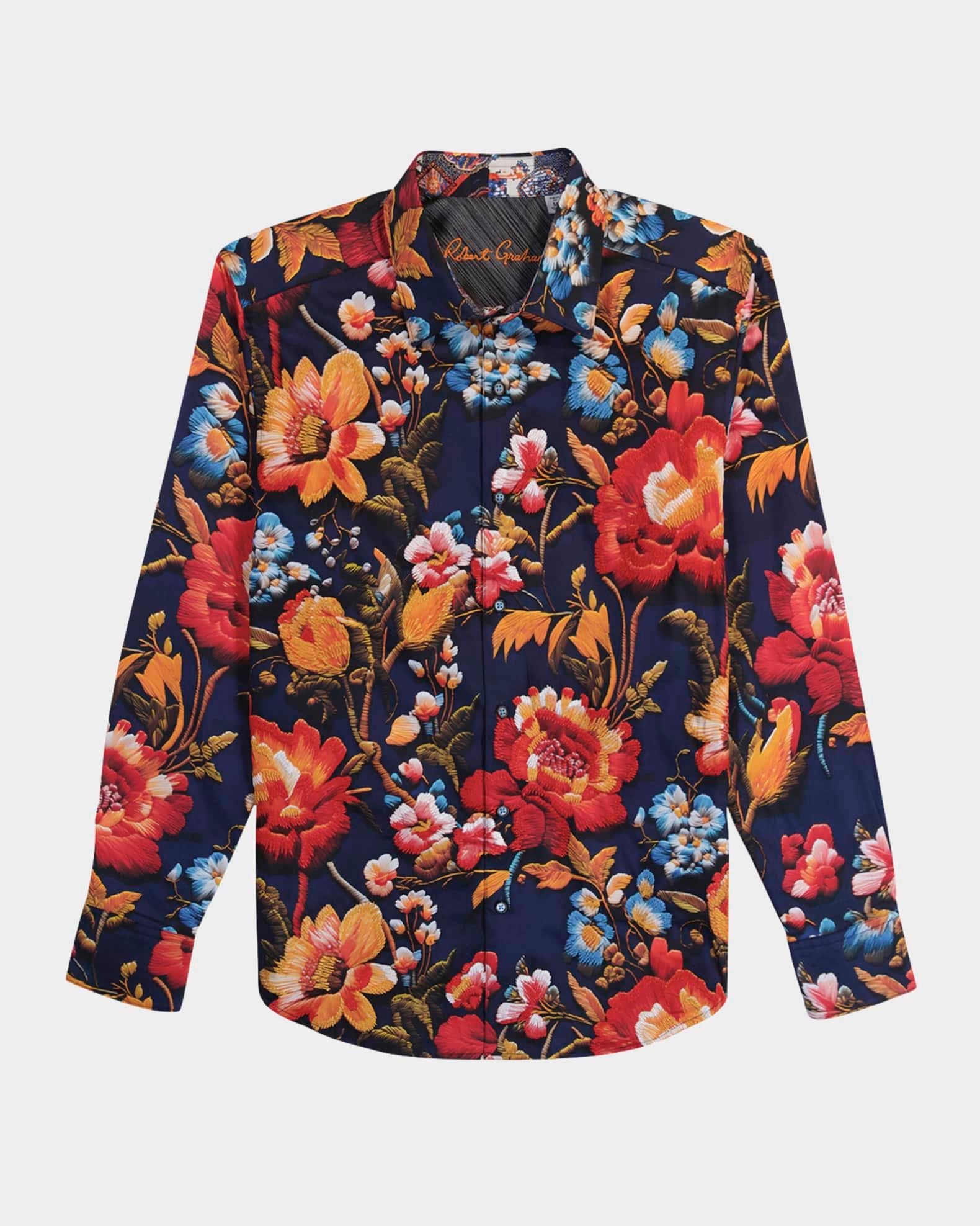 Men's Manchester Floral Sport Shirt Product Image